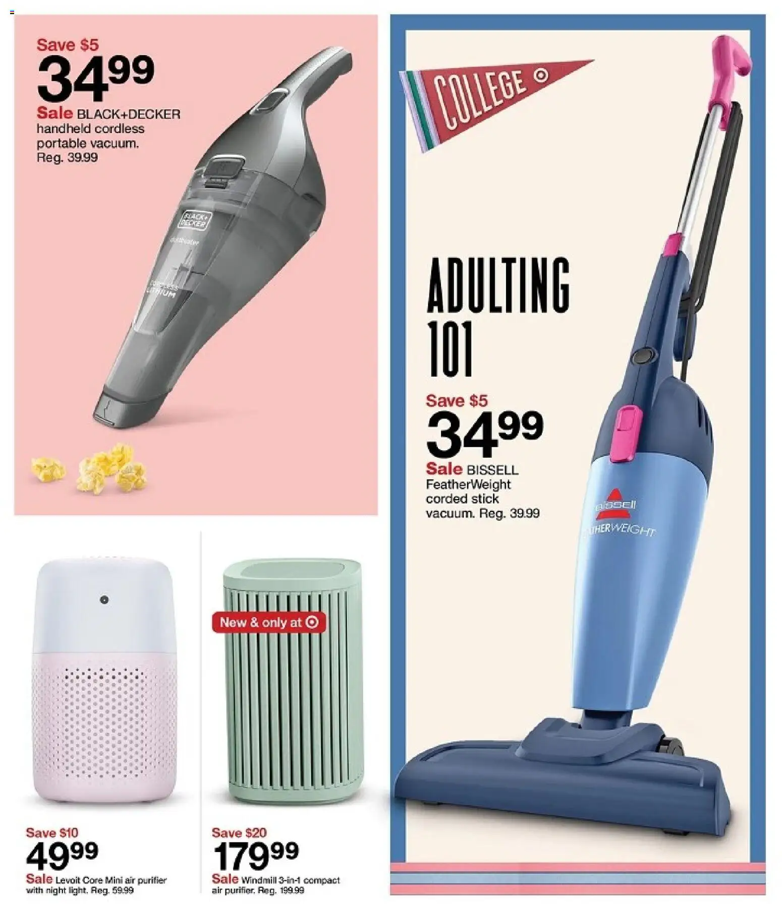 Target Weekly Ad - valid from 07/19/2026 | Page: 5 | Products: Air purifier