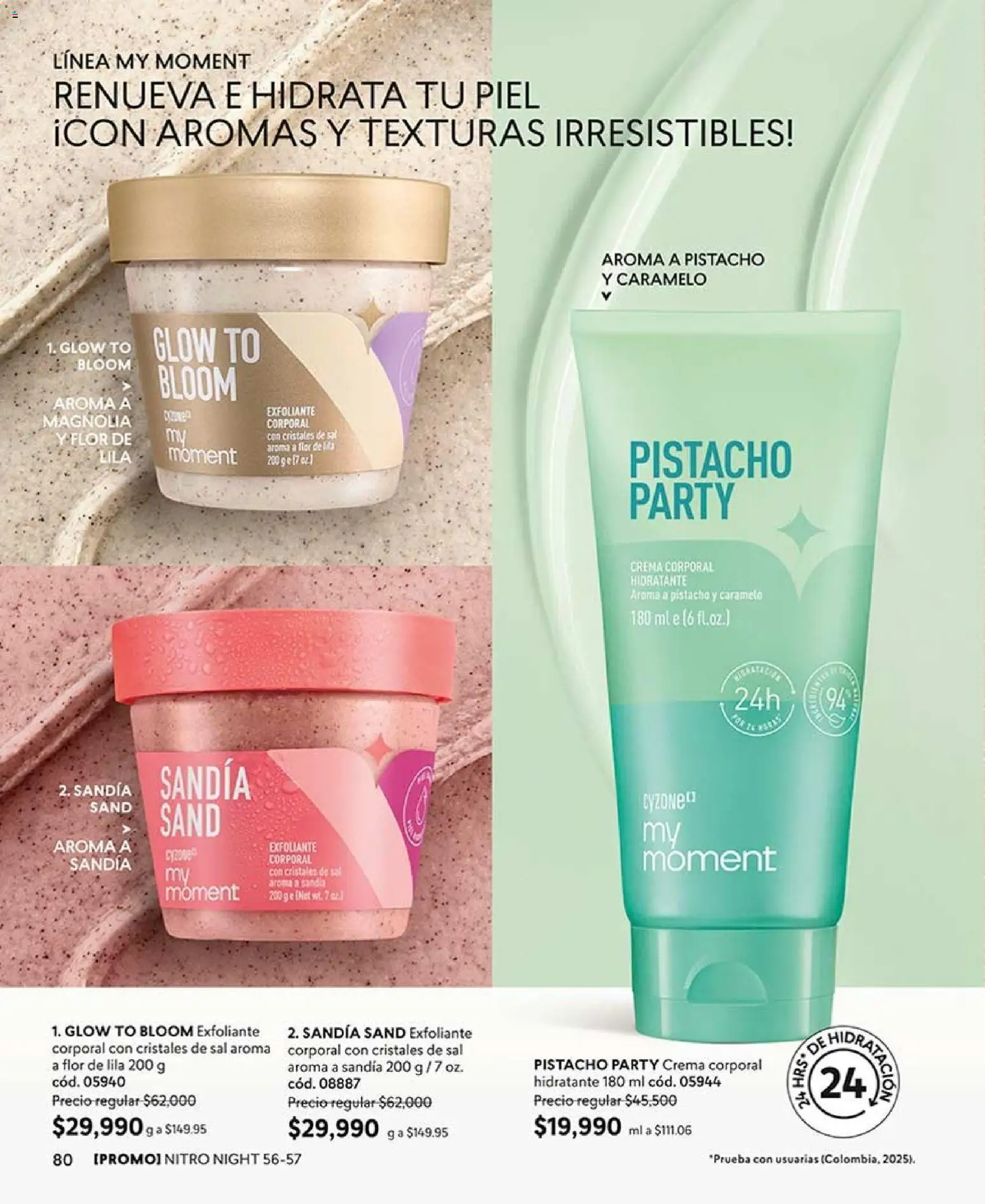 CyZone revista - valida desde el 07/09/2026 | Página: 92 | Productos: Exfoliante corporal, Crema, Sandía, Sal