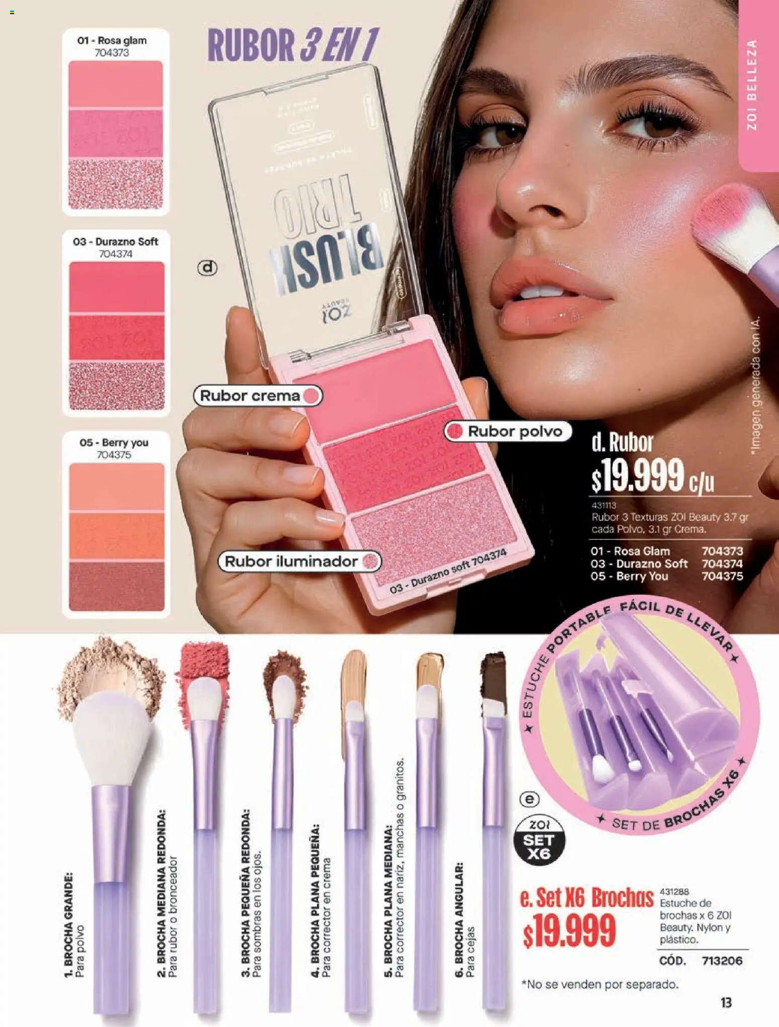 Pacifika revista - valida desde el 18/09/2026 | Página: 177 | Productos: Crema, Brocha, Corrector, Durazno
