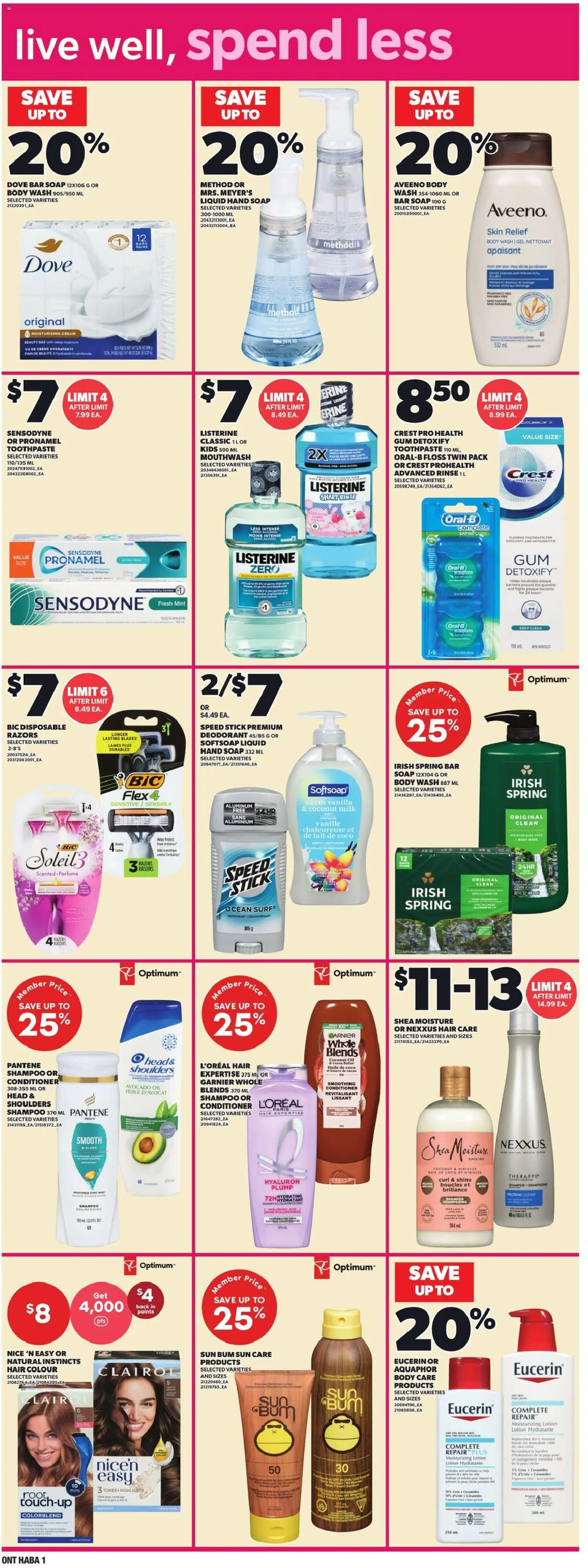 Zehrs flyer valid from Jul 30, 2026 | Page: 9 | Products: Coconut milk, Fragrance, Avocado oil, Mouthwash