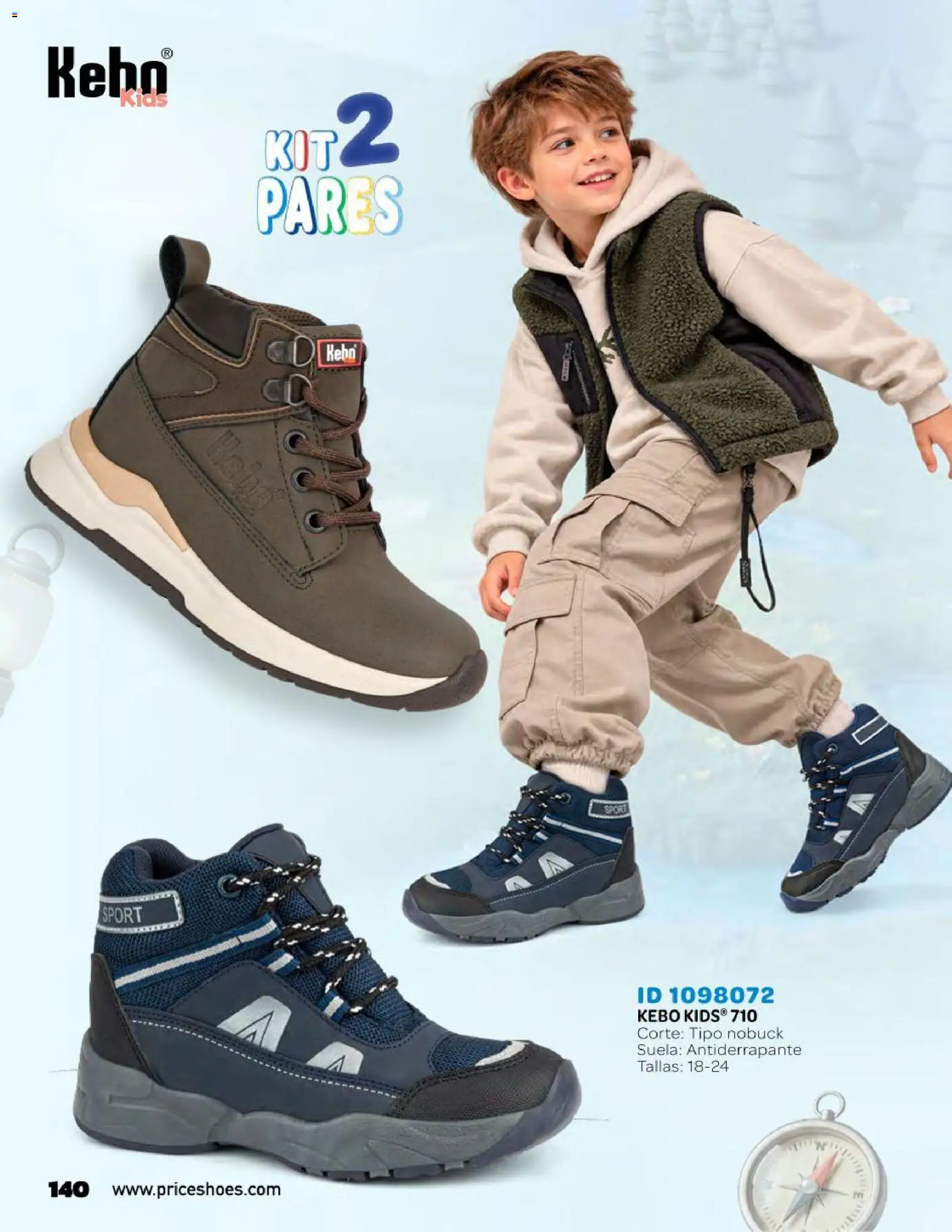 Nuevas ofertas de Price Shoes válidas en toda la República Mexicana desde el 21/10/2026. ¡Encuentra las mejores ofertas en Price Shoes catálogo Kids! | Página: 140