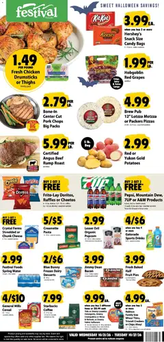 Preview of Festival Foods weekly ads valid from 10/21/2026