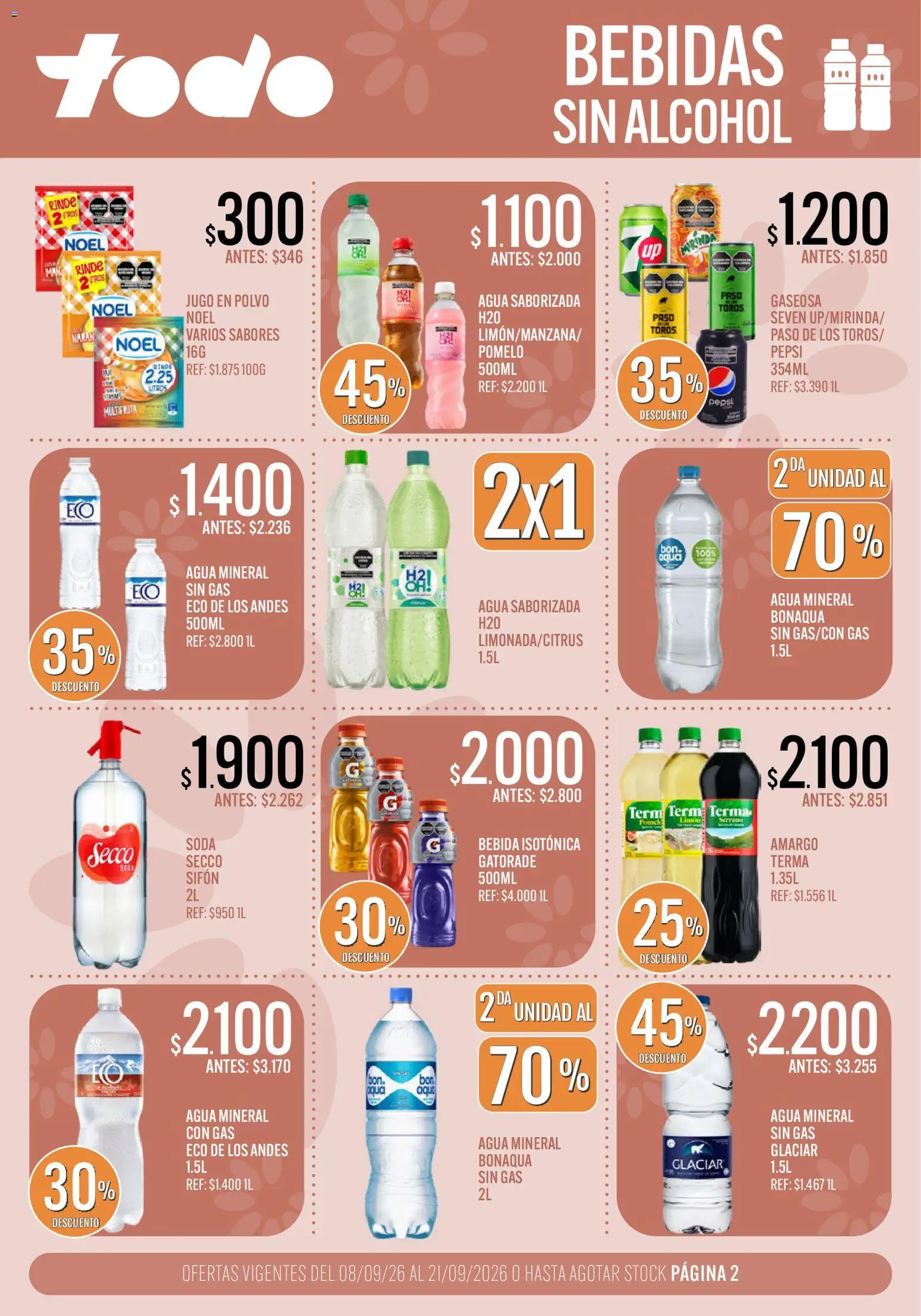 Supermercados TODO catálogo │ válido desde el 08/09/2026 | Página: 2