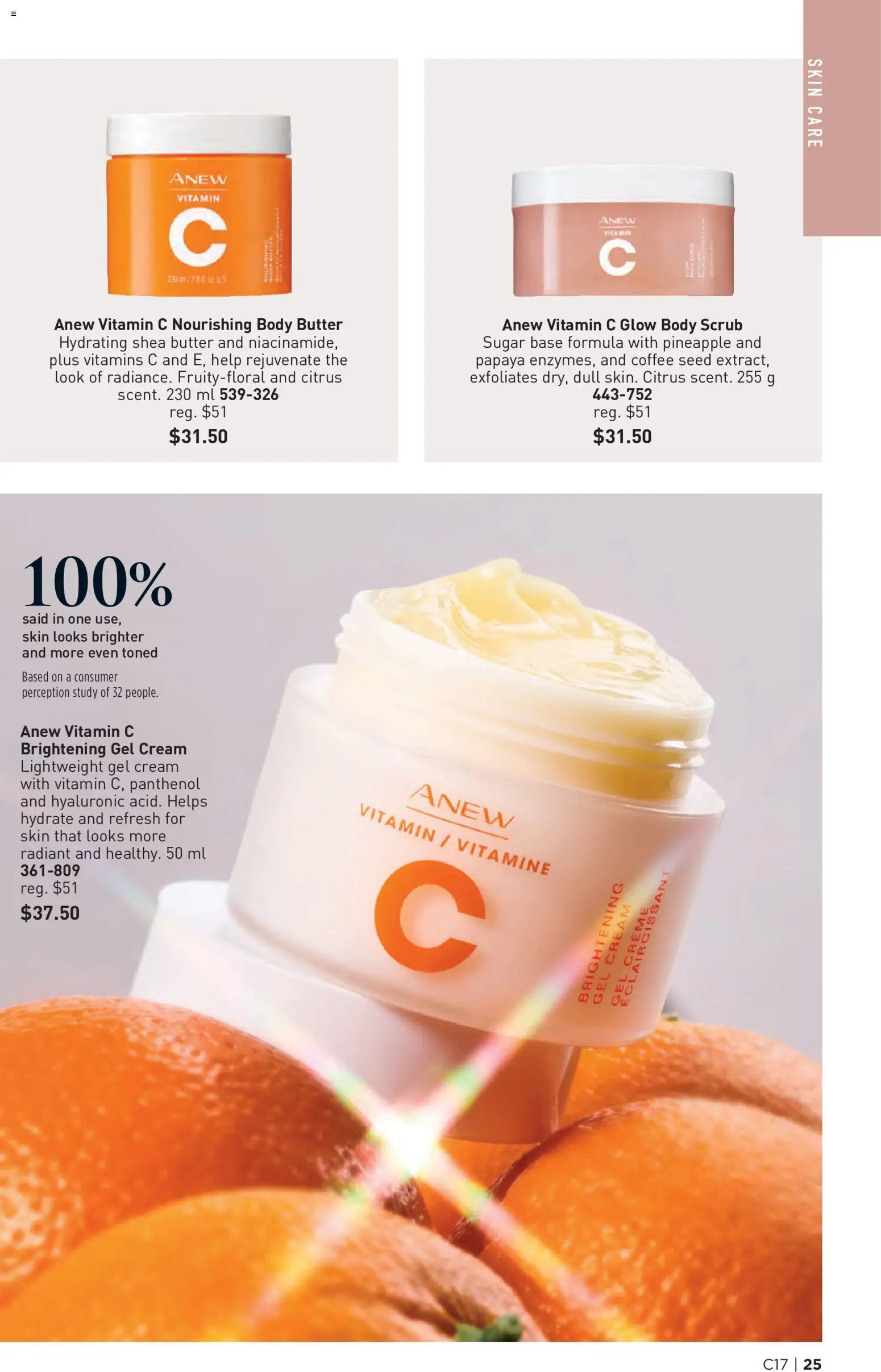 Avon flyer valid from Aug 13, 2026 | Page: 25 | Products: Pineapple, Citrus, Cream, Butter