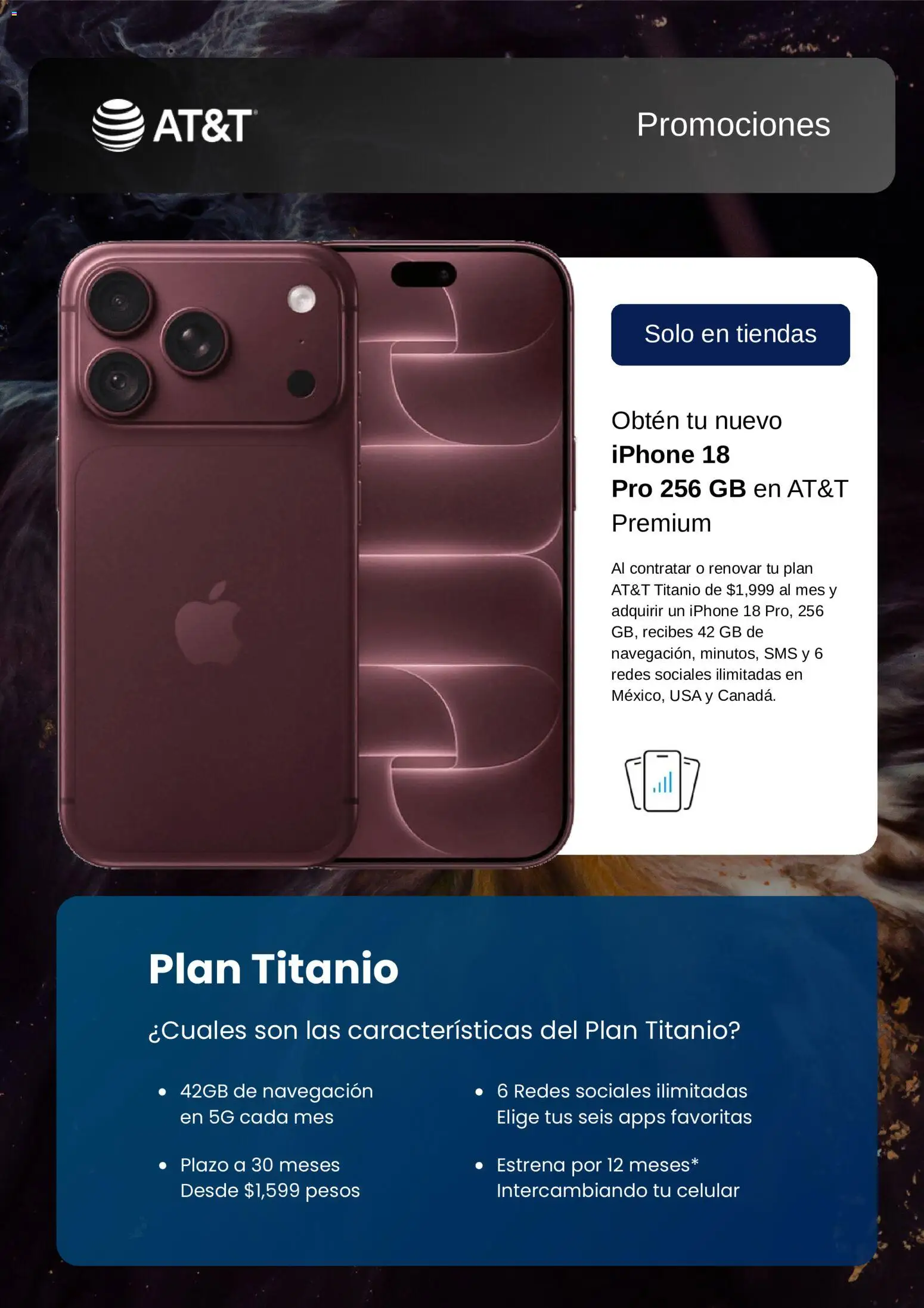 Nuevas ofertas de AT&T válidas en toda la República Mexicana desde el 27/09/2026. ¡Encuentra las mejores ofertas en AT&T catálogo! | Página: 1