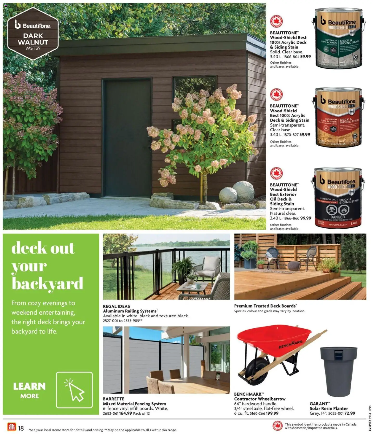 Home Hardware flyer valid from 26.03.2026 | Page: 19 | Products: Oil
