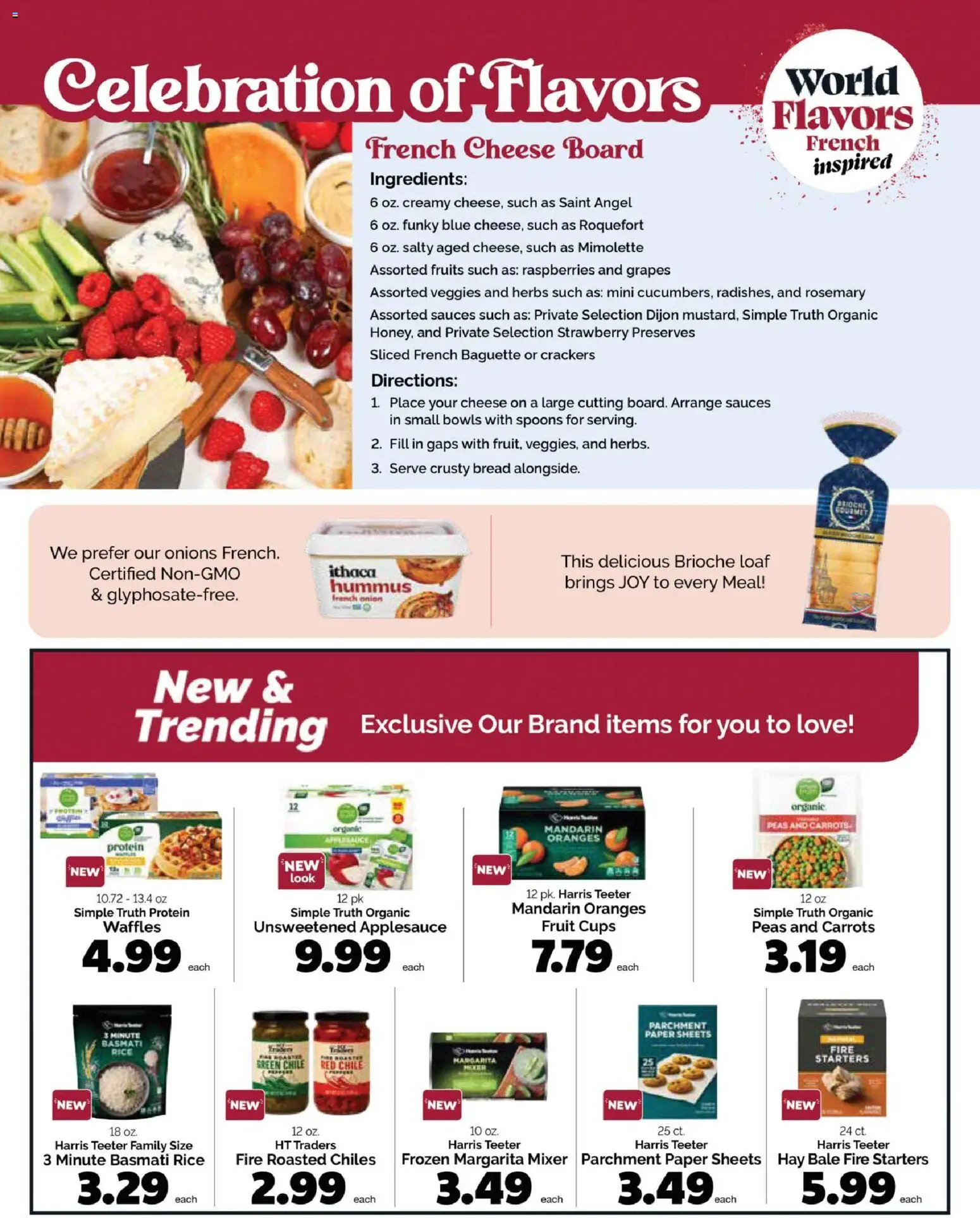 Harris Teeter Monthly Ad - valid from 07/15/2026 | Page: 18 | Products: Bread, Oranges, Rice, Fruits
