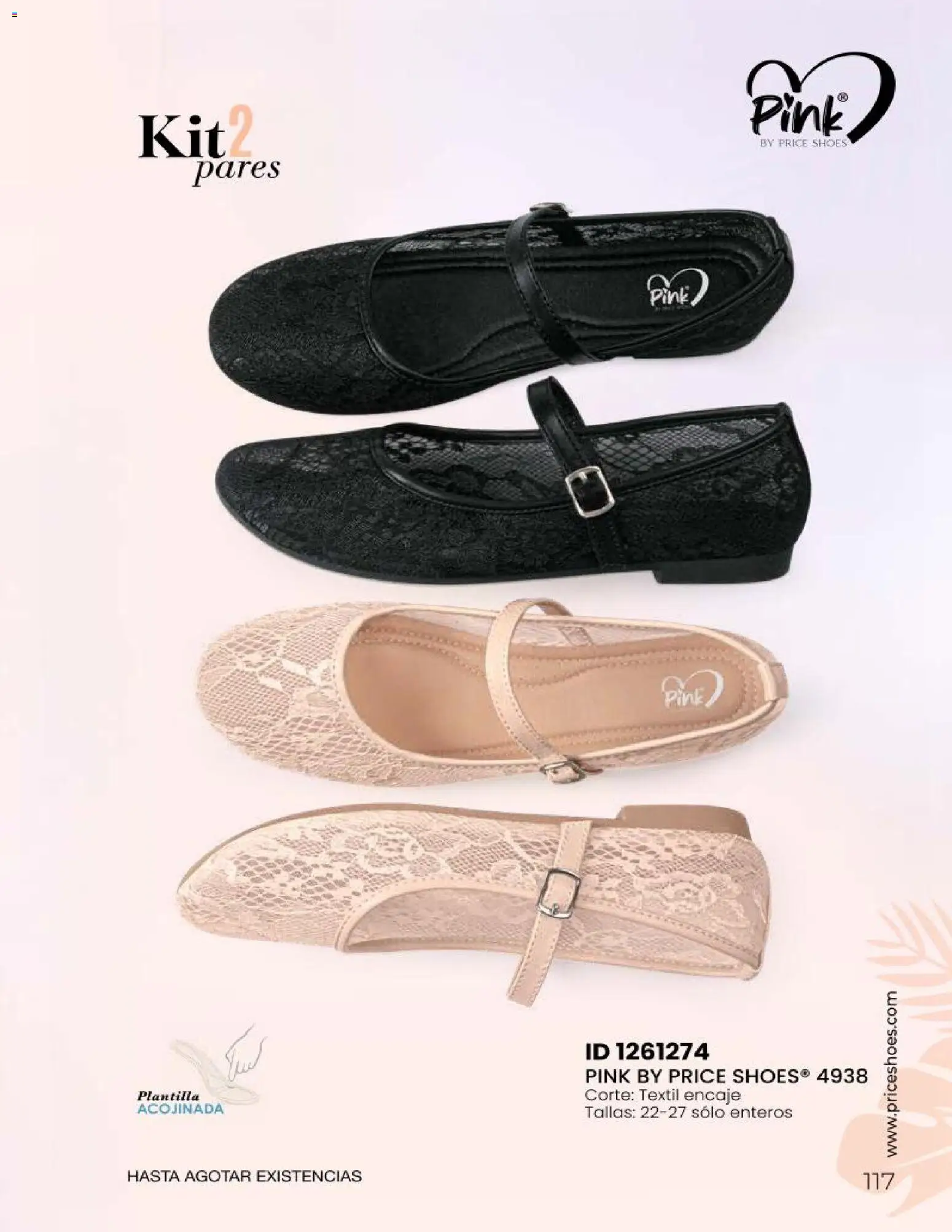 Nuevas ofertas de Price Shoes válidas en toda la República Mexicana desde el 23/06/2026. ¡Encuentra las mejores ofertas en Price Shoes catálogo Sandalias 2026! | Página: 117