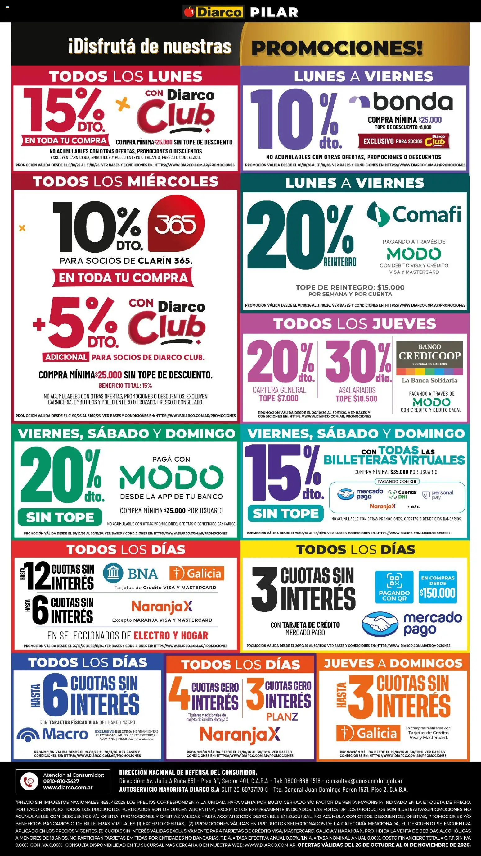 Diarco - Ofertas en Pilar │ válido desde el 26/10/2026 | Página: 7