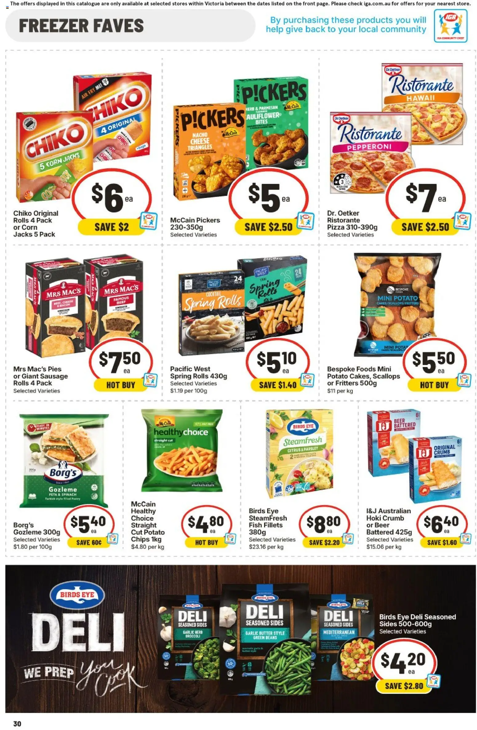 IGA catalogue - valid from 10.06.2026 | Page: 28 | Products: Butter, Sausage, Garlic, Parsley