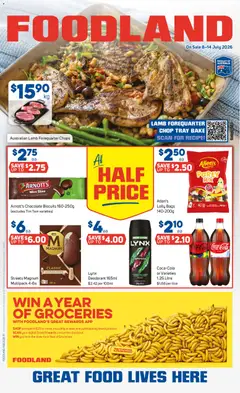 Preview of Foodland catalogue - valid from 08/07/2026