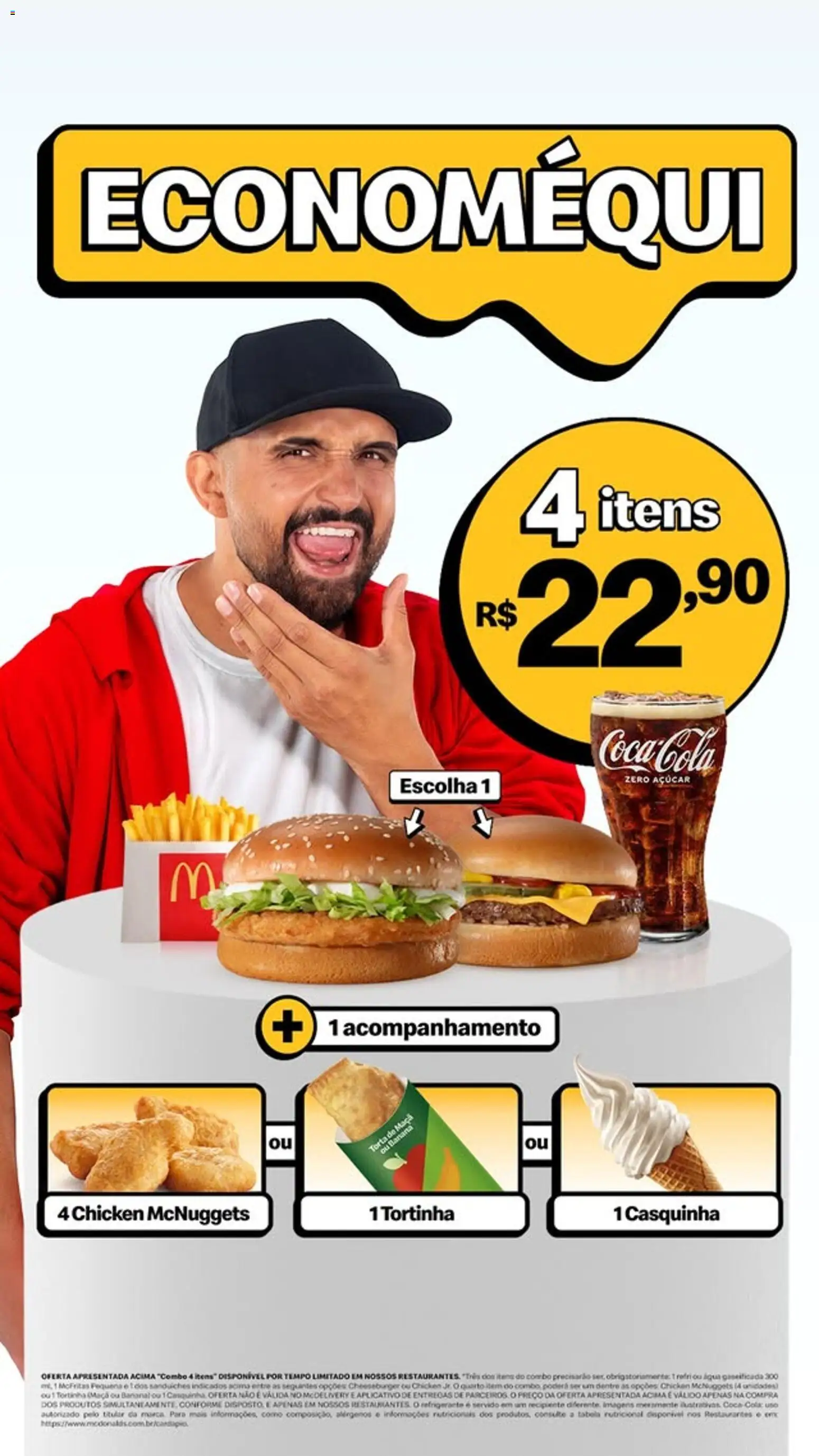 McDonald’s Folheto - válido de 11.03.2026 | Página: 14 | Produtos: Açúcar, Refrigerante