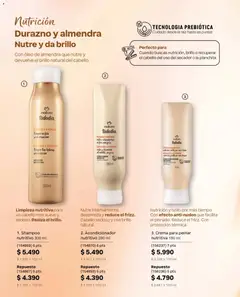 Natura Ofertas  válido desde el 01.05.2026 | Página: 166 | Productos: Brillo, Shampoo, Durazno, Crema