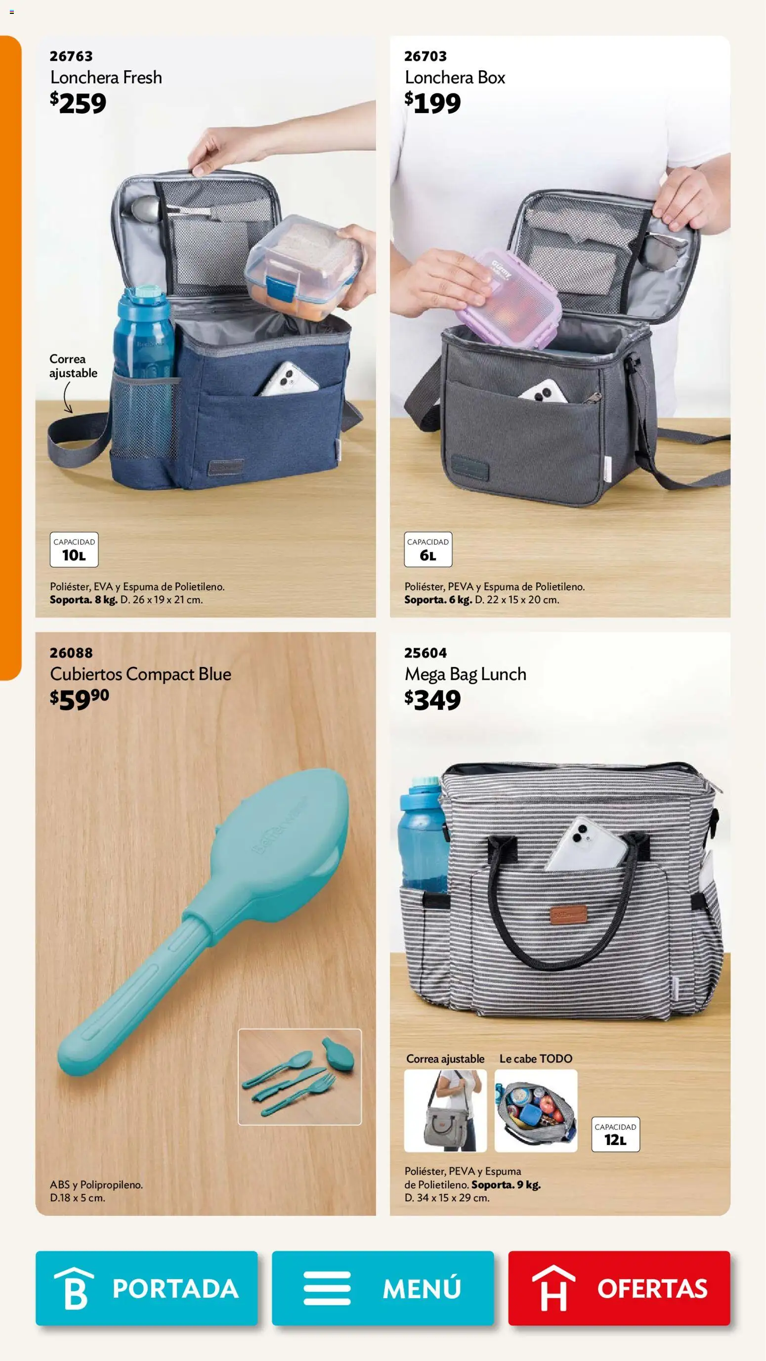 Nuevas ofertas de Betterware válidas en toda la República Mexicana desde el 28/09/2026. ¡Encuentra las mejores ofertas en Betterware campaña 10 2026! | Página: 50