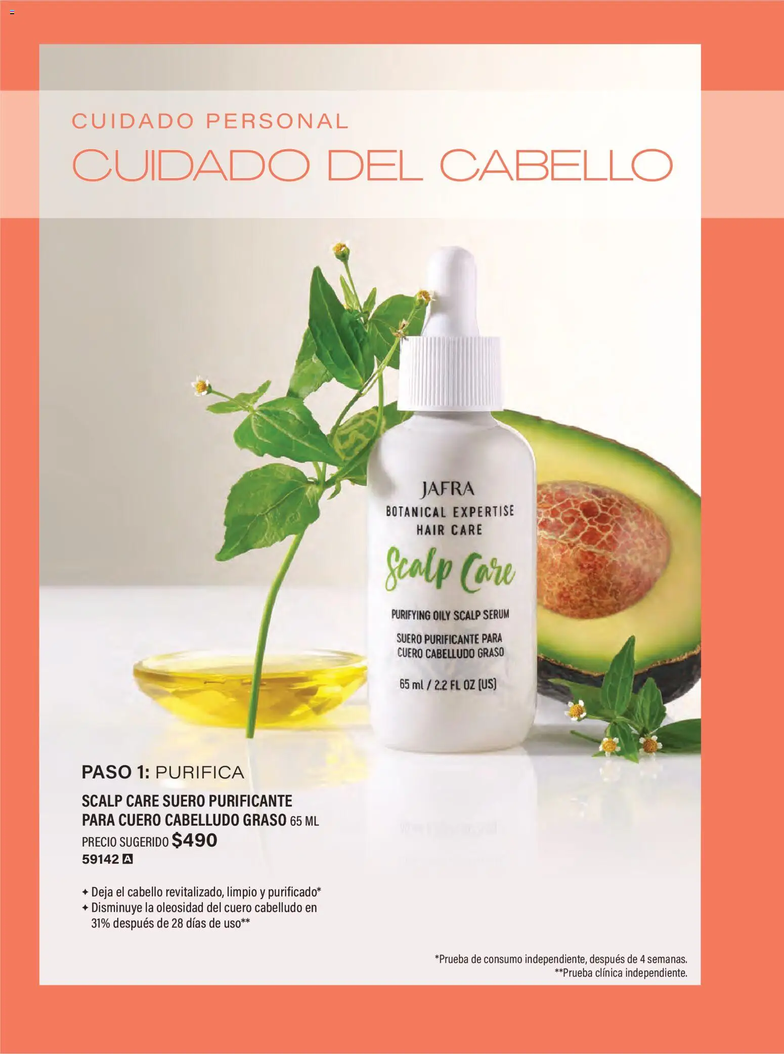 Nuevas ofertas de JAFRA válidas en toda la República Mexicana desde el 01/07/2026. ¡Encuentra las mejores ofertas en JAFRA catálogo Organizador de Ventas! | Página: 58 | Productos: Serum