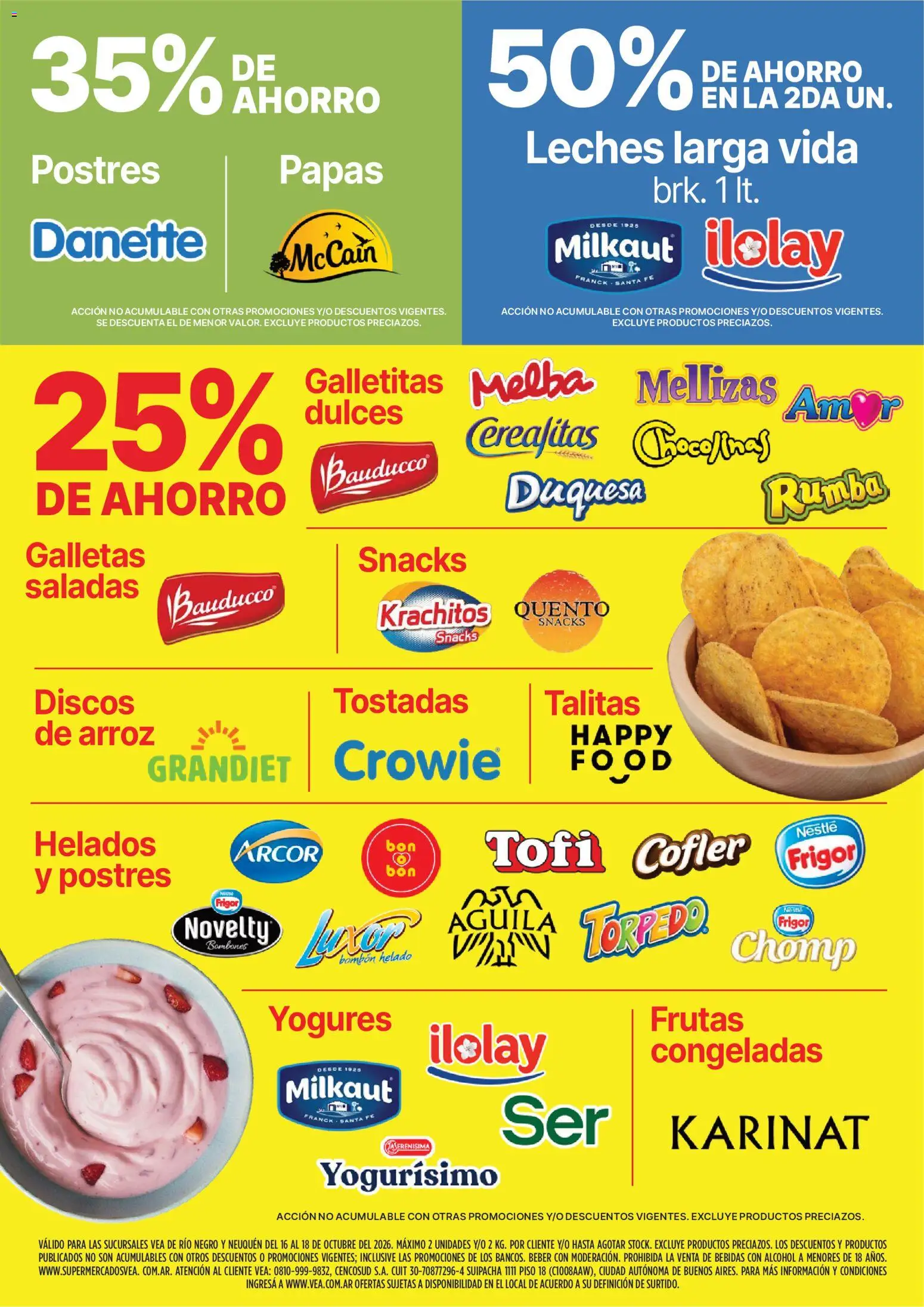 Vea - Fin de semana de Río Negro y Neuquén │ válido desde el 16/10/2026 | Página: 4