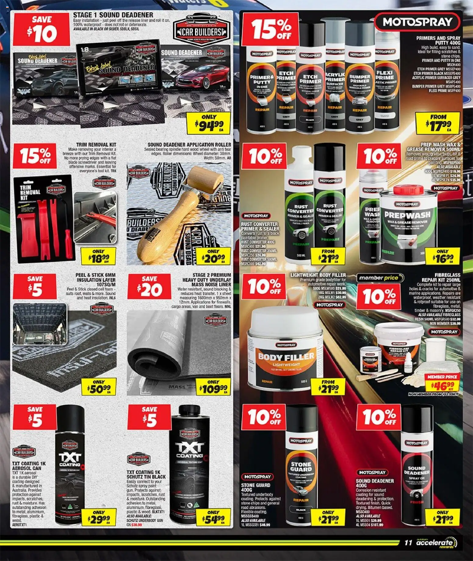 Autobarn catalogue - valid from 30/09/2026 | Page: 11 | Products: Peel, Chips, Wood, Foam