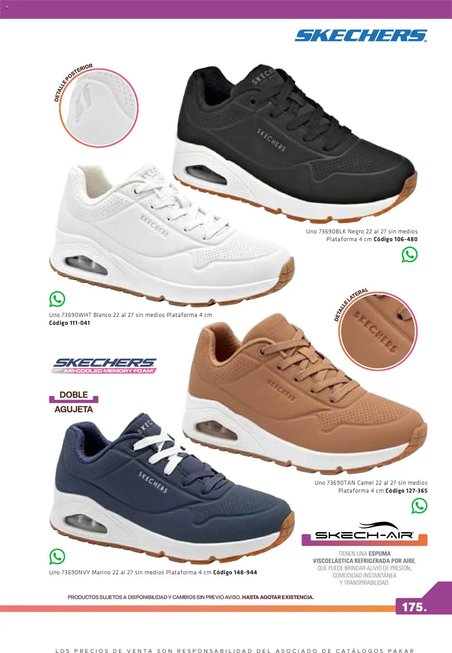 Nuevas ofertas de SC Pakar válidas en toda la República Mexicana desde el 28/08/2026. ¡Encuentra las mejores ofertas en SC Pakar catálogo Otoño! | Página: 175 | Productos: Espuma