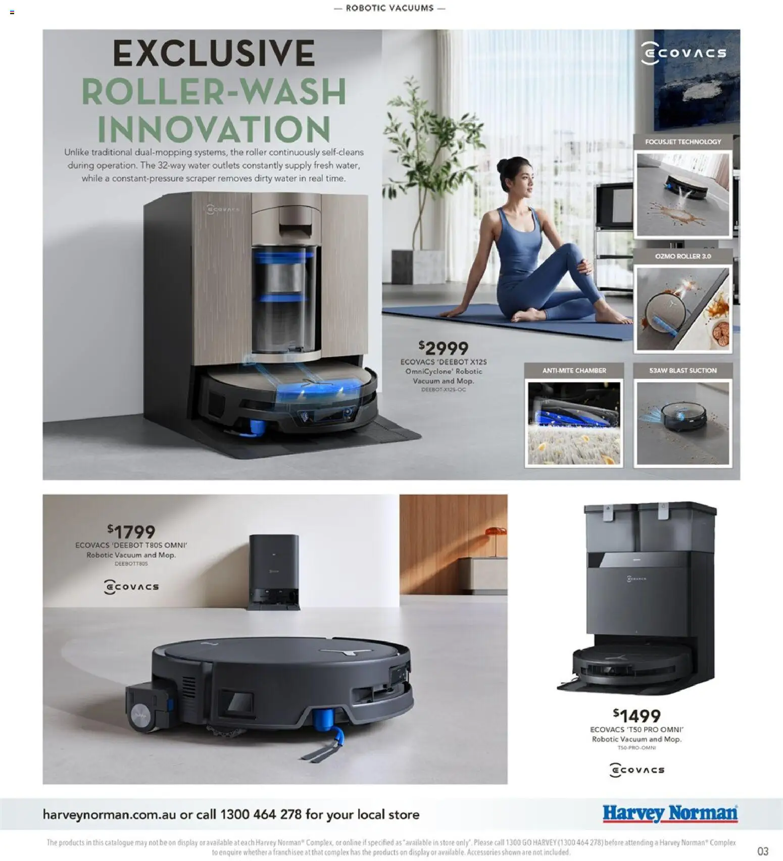 Harvey Norman catalogue - valid from 01/10/2026 | Page: 3 | Products: Scraper, Water, Accessories