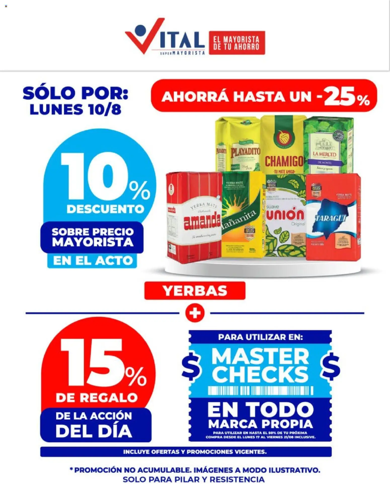Vital - Ahorrá Resistencia │ válido desde el 10/08/2026 | Página: 2 | Productos: Mate, Sobre