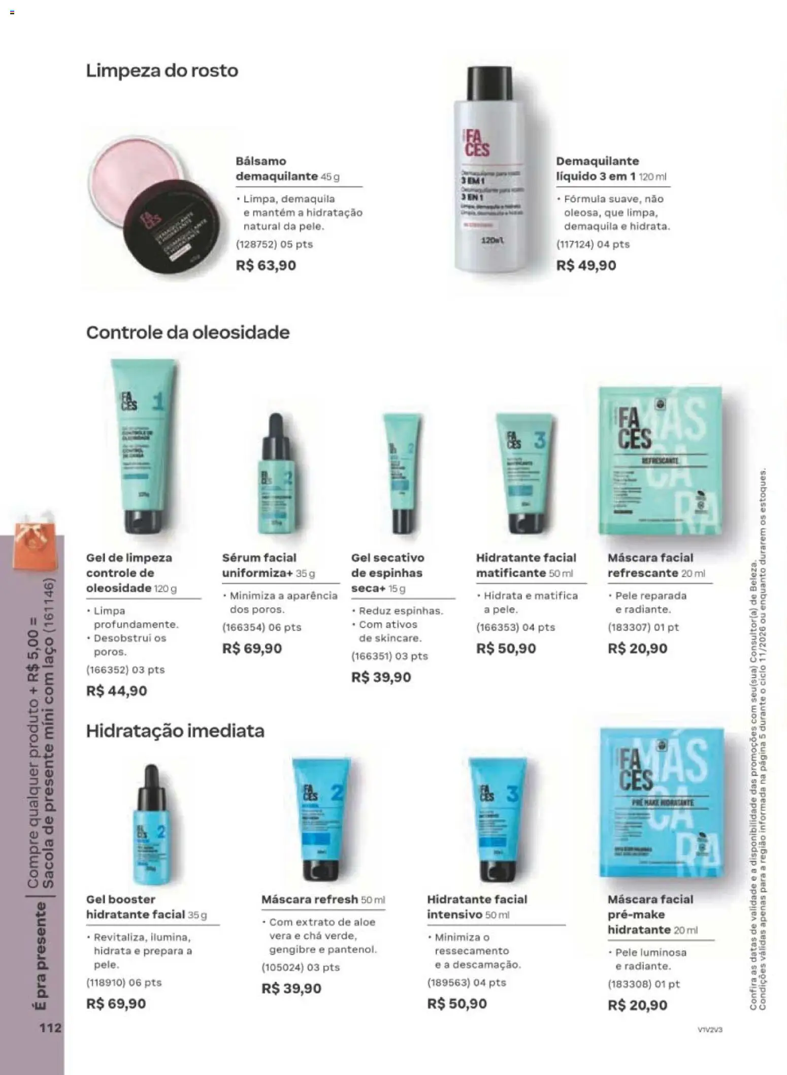 Natura Folheto - válido de 29/06/2026 | Página: 112 | Produtos: Gengibre, Chá, Sérum, Gel de limpeza
