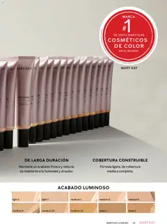Vista previa de Catálogo Mary Kay Julio Agosto 2026, nuevo folleto de la tienda, válido en México a partir del 01/07/2026 | Página: 19 | Productos: Fuente