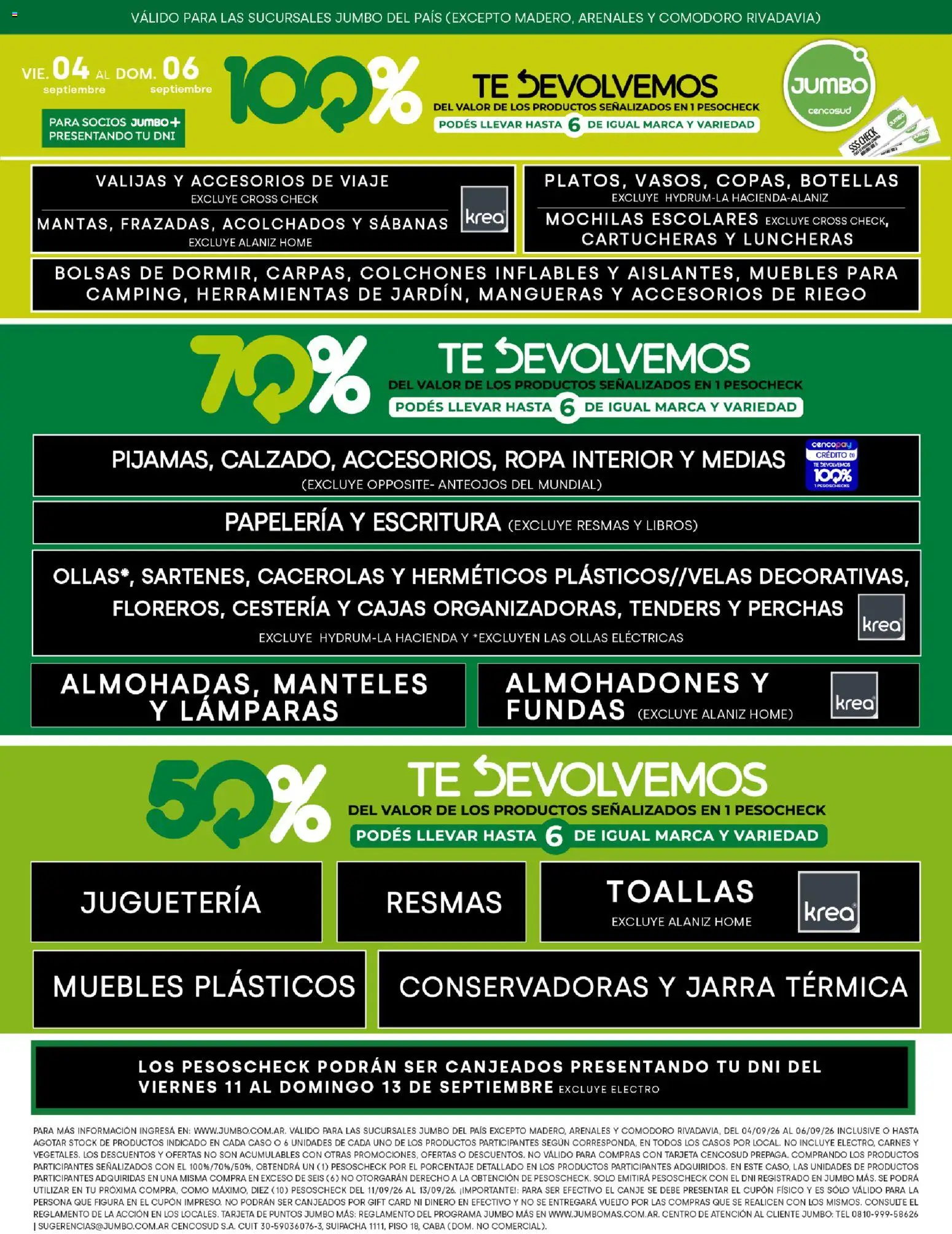 Jumbo - Mendoza | Jumbo al 100 │ válido desde el 04/09/2026 | Página: 5