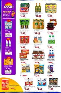 Assaí Atacadista ofertas - MA - Pré-Visualização do folheto da loja Assaí Atacadista, válido de 03/08/2026 | Página: 2 | Produtos: Creme de leite, Óleo de coco, Azeite, Mistura para bolo