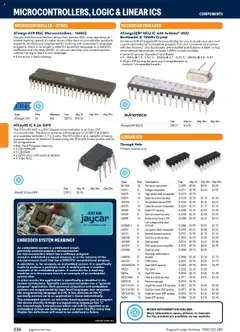 Preview of Jaycar Engineering & Scientific Catalogue 2025/2026  - valid from 09.07.2025 | Page: 236 | Products: Phone, Pc, Computer, Oven
