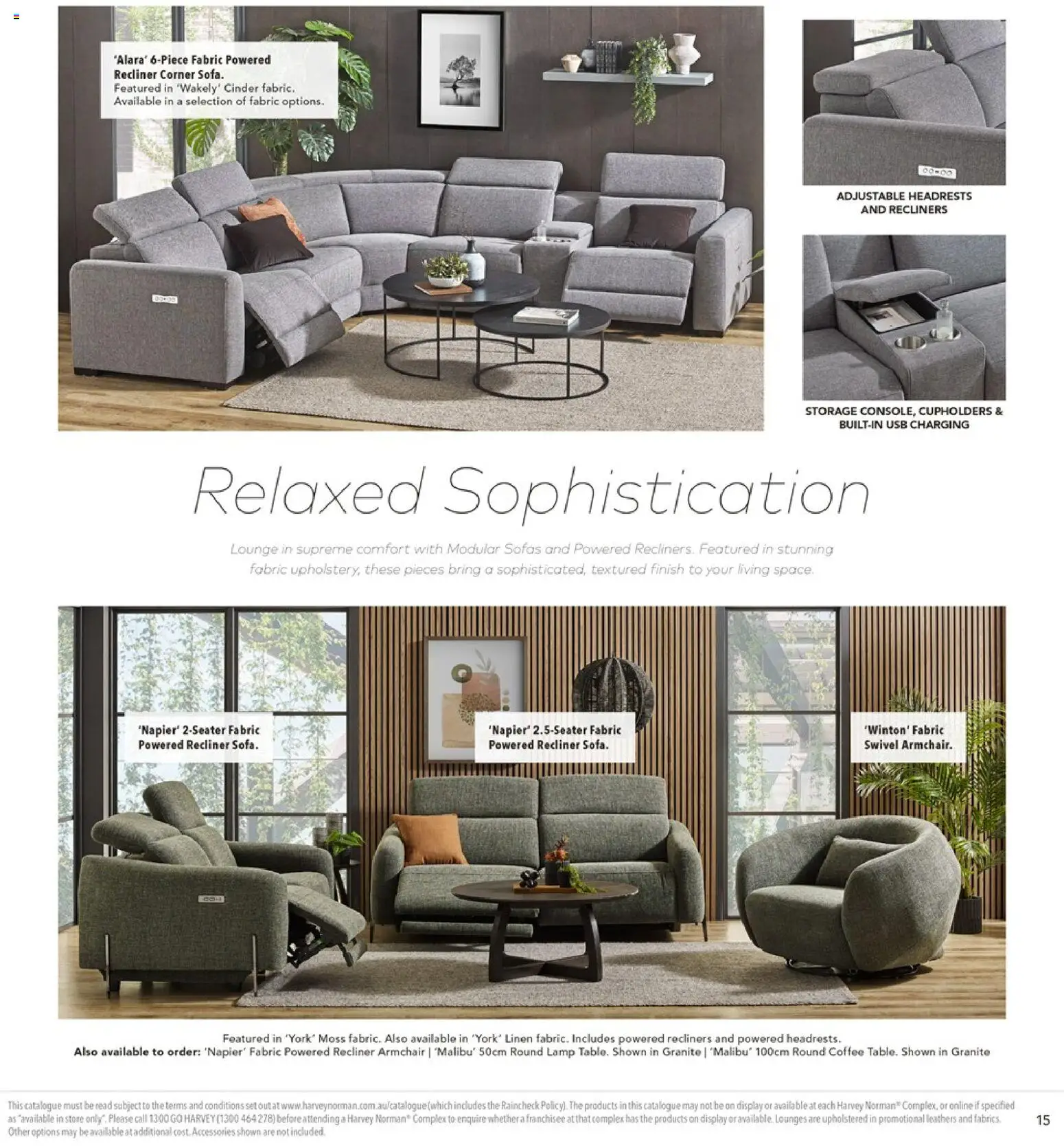 Harvey Norman catalogue - valid from 12.02.2026 | Page: 15 | Products: Armchair, Coffee, Recliner, Accessories