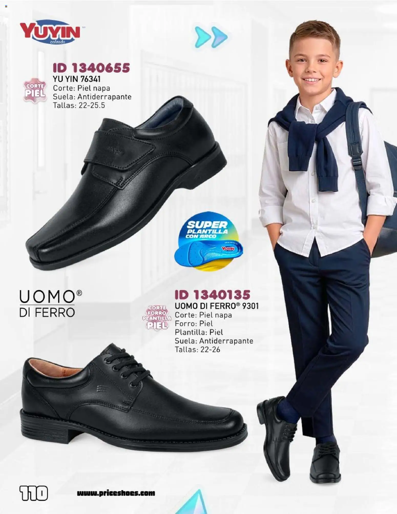 Nuevas ofertas de Price Shoes válidas en toda la República Mexicana desde el 12.06.2026. ¡Encuentra las mejores ofertas en Price Shoes catálogo Escolar! | Página: 110