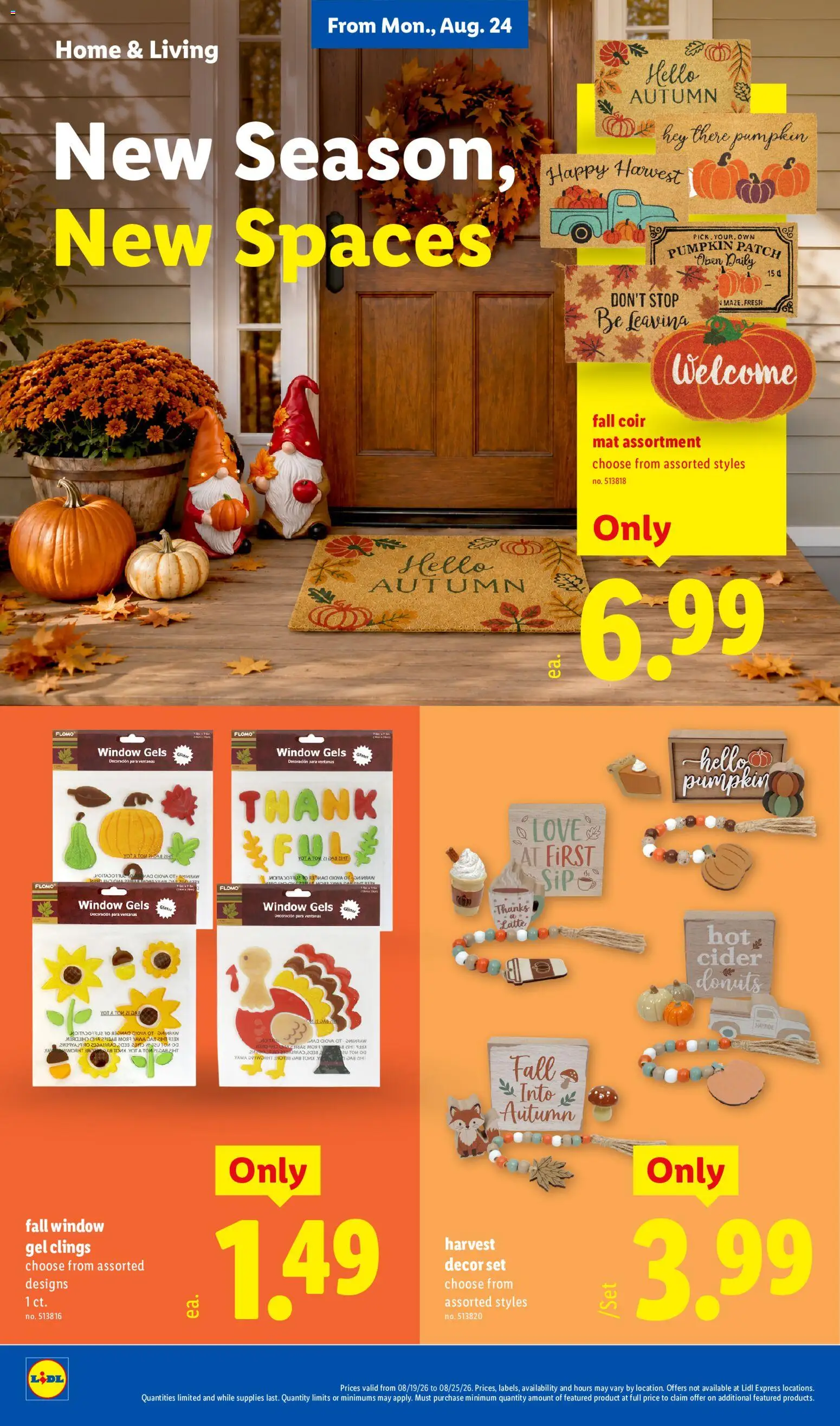 Lidl Weekly Ad - valid from 08/19/2026 | Page: 34 | Products: Cider, Pumpkin
