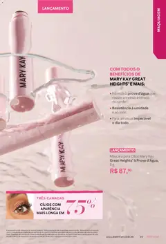 Mary Kay - Catálogo Maio 2026 - Pré-Visualização do folheto da loja Mary Kay, válido de 01.05.2026 | Página: 35 | Produtos: Maquiagem, Máscara para cílios