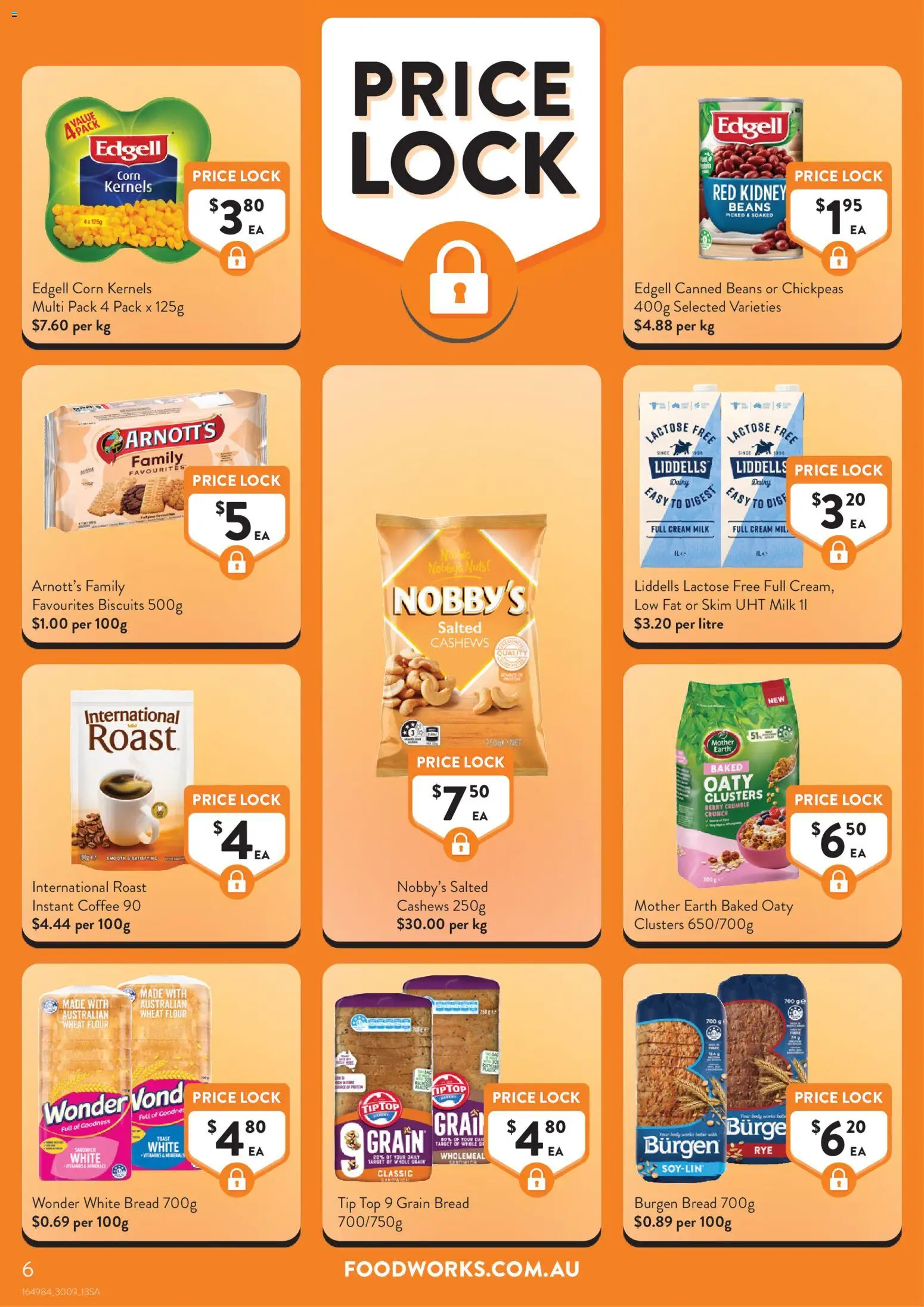 Foodworks catalogue - valid from 30/09/2026 | Page: 6 | Products: Milk, Cream, Rye, Roast