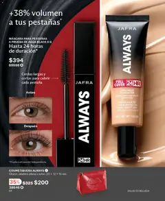 Vista previa de JAFRA catálogo, nuevo folleto de la tienda, válido en México a partir del 01.06.2026 | Página: 64 | Productos: Máscara, Agua, Maquillaje