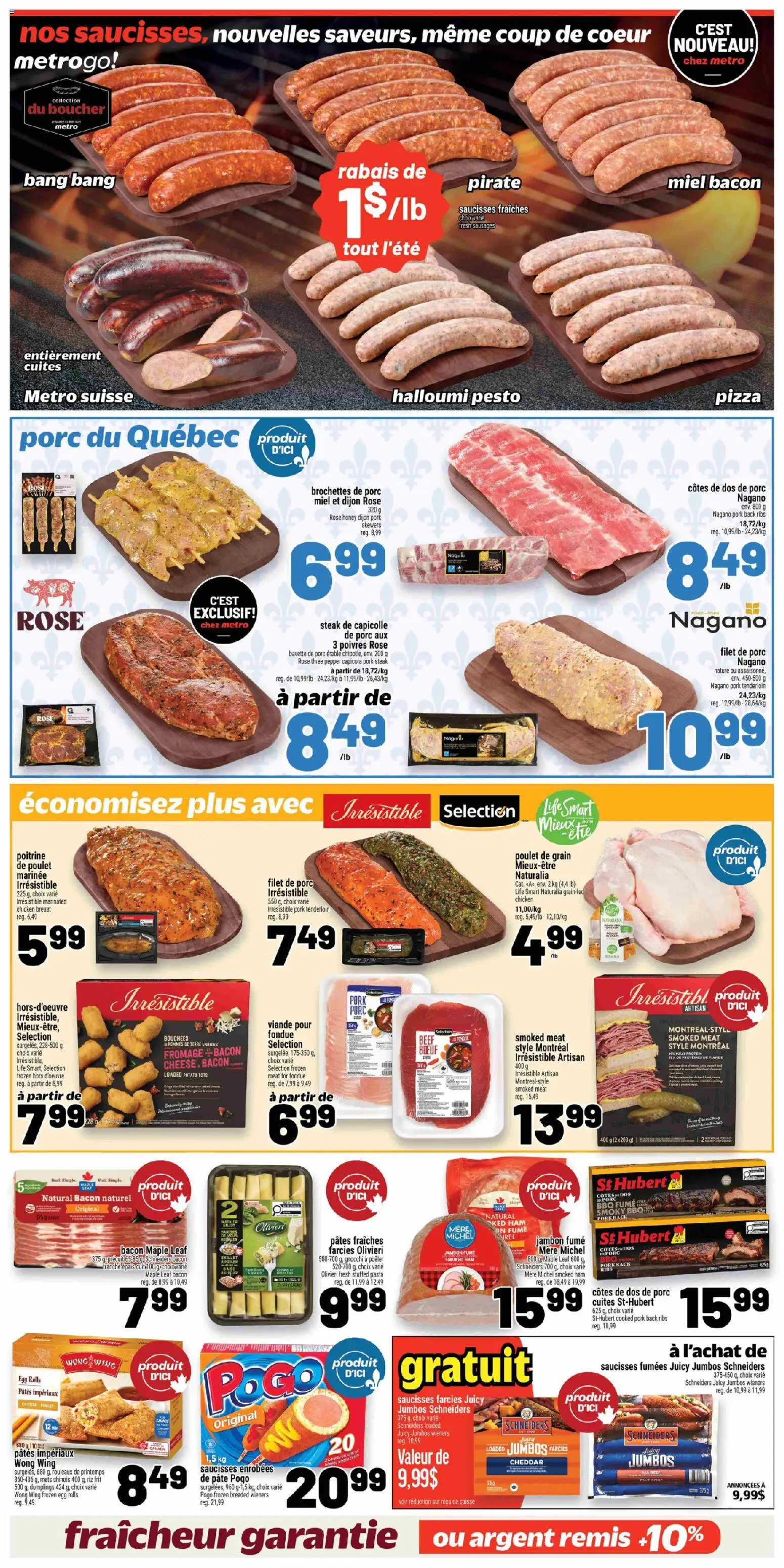 Metro flyer valid from Jun 25, 2026 | Page: 8 | Products: Beef, Pizza, Chicken, Pork