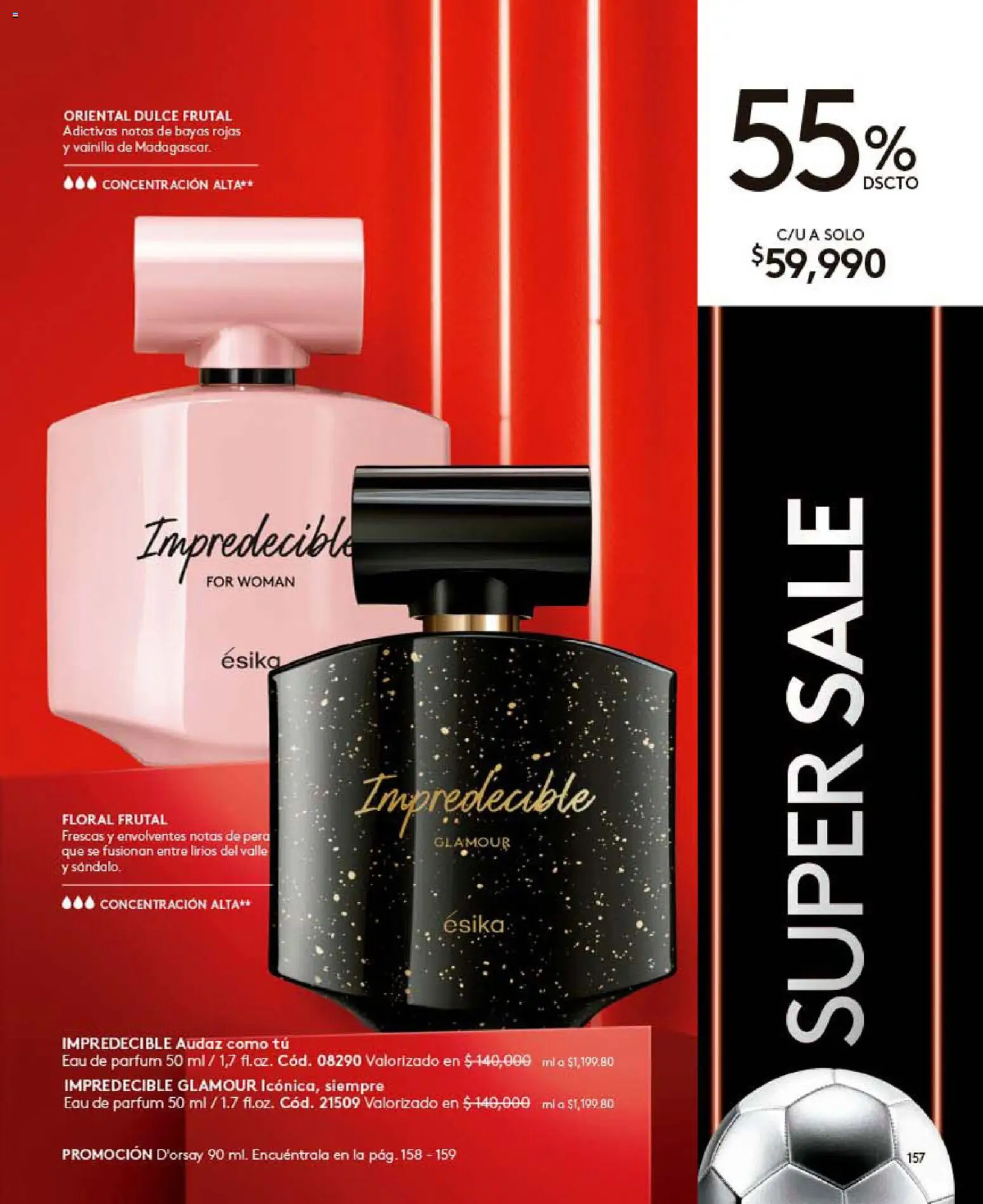 Ésika revista - valida desde el 26.06.2026 | Página: 157 | Productos: Pera
