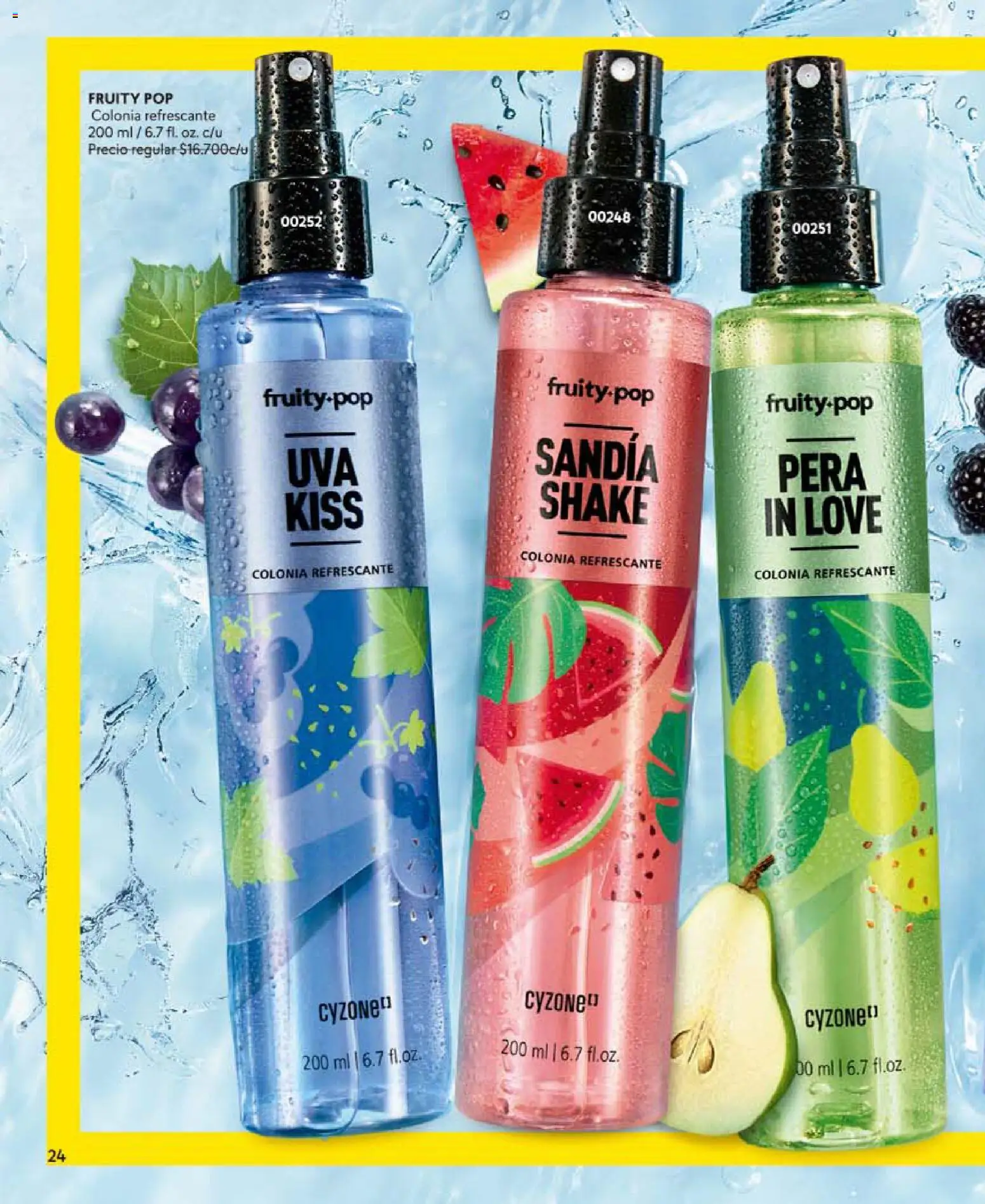 Catálogo CyZone Campaña 10 │ válido desde el 01.06.2026 | Página: 24 | Productos: Pera, Sandía