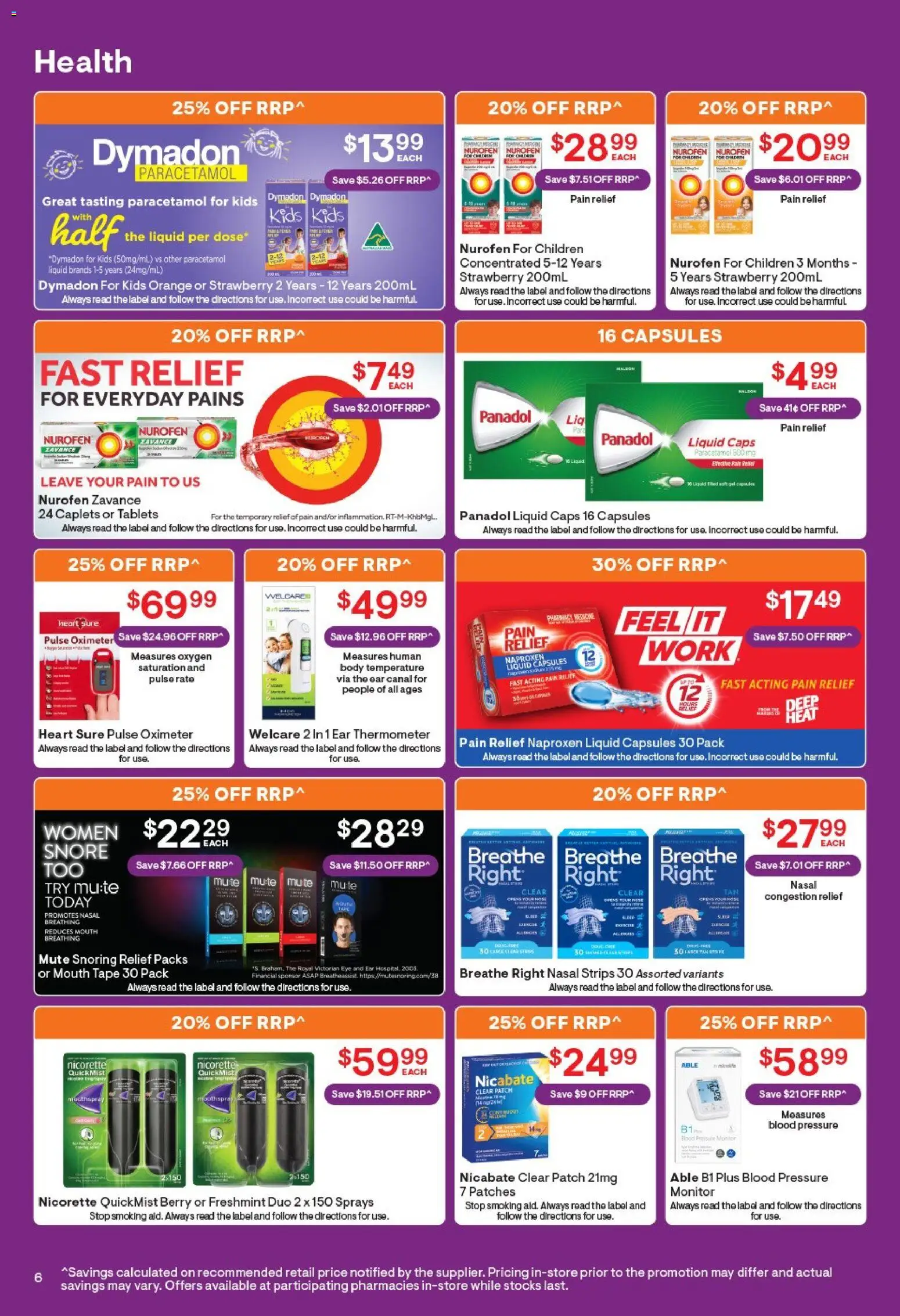 Discount Drug Stores catalogue - valid from 14/09/2026 | Page: 7 | Products: Capsules, Monitor, Thermometer, Tablets