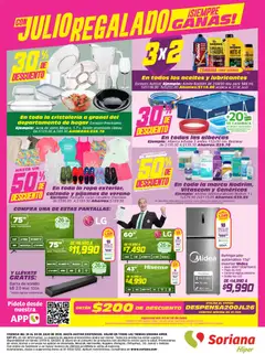 Vista previa de Soriana folleto, nuevo folleto de la tienda, válido en México a partir del 24/07/2026 | Página: 8