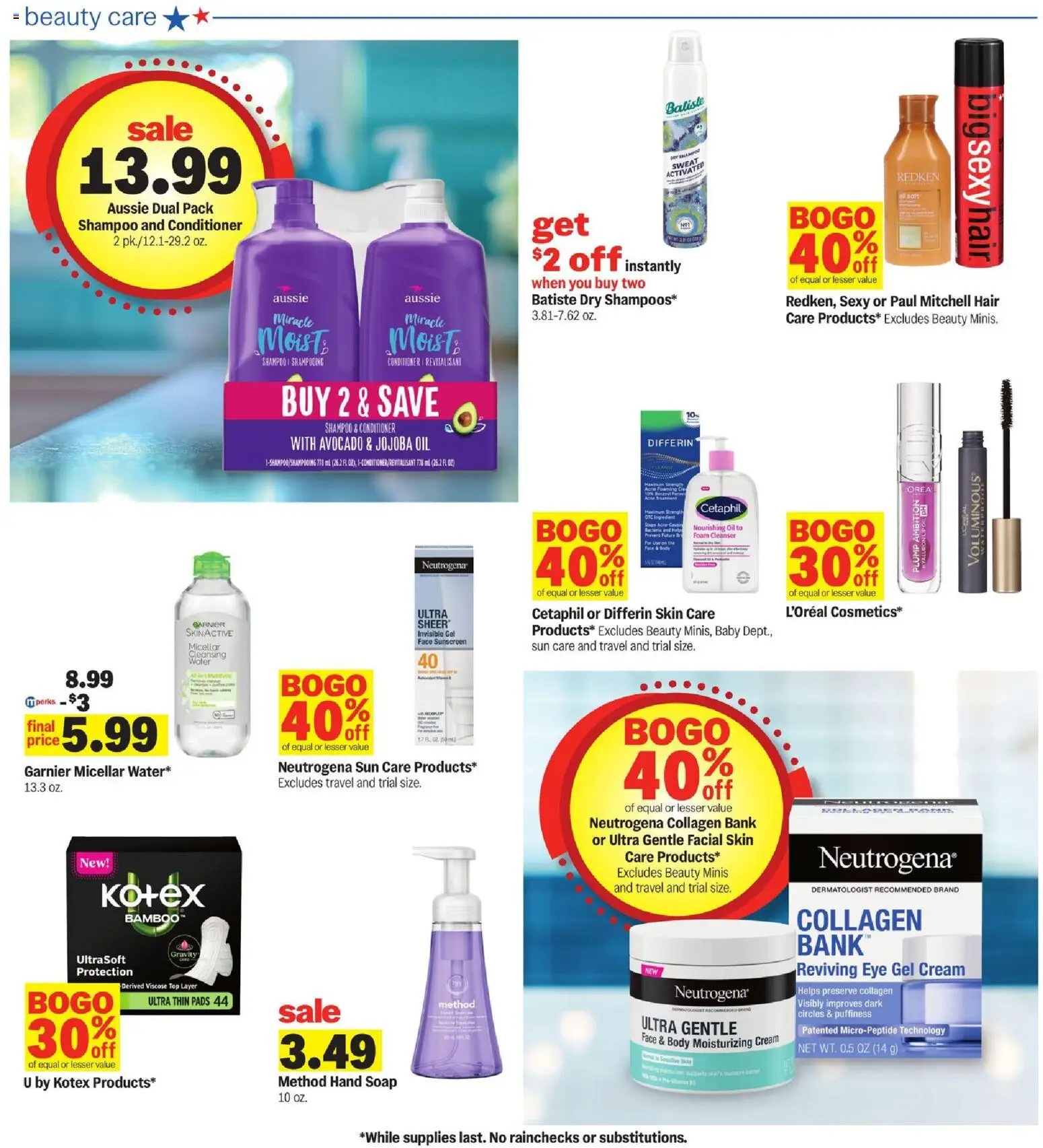 Meijer Weekly Ad - valid from 07/22/2026 | Page: 31 | Products: Shampoo, Soap, Avocado, Water
