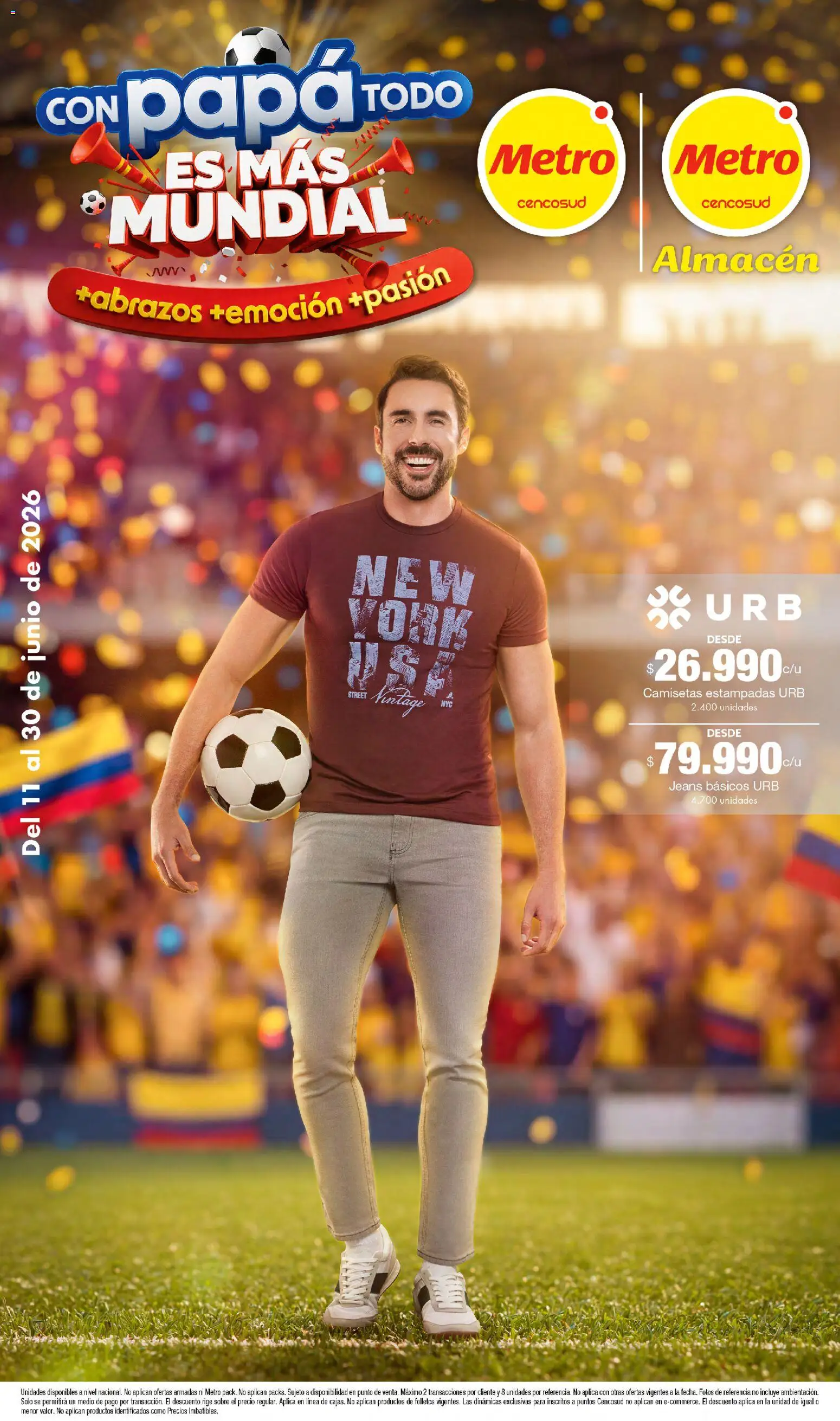 Metro revista - valida desde el 11.06.2026 | Página: 1