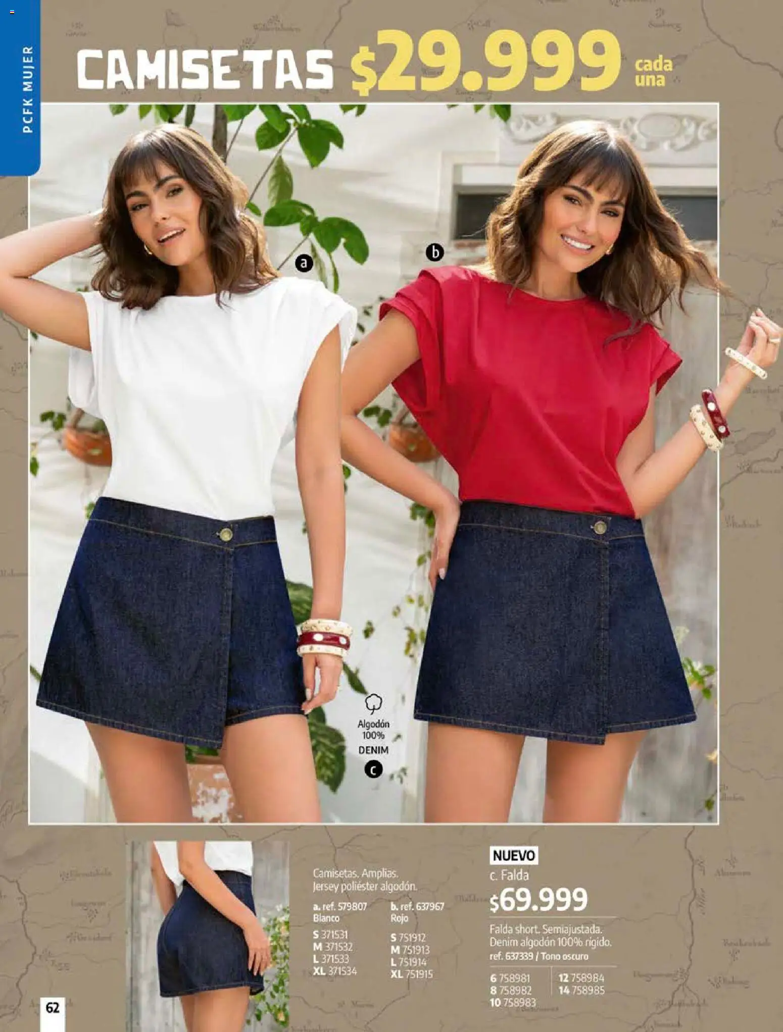 Pacifika revista - valida desde el 18/10/2026 | Página: 62 | Productos: Algodón, Falda