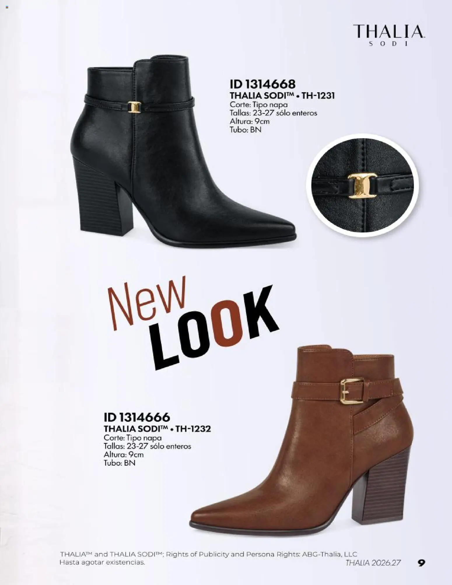 Nuevas ofertas de Price Shoes válidas en toda la República Mexicana desde el 20/10/2026. ¡Encuentra las mejores ofertas en Price Shoes catálogo Thalia! | Página: 9