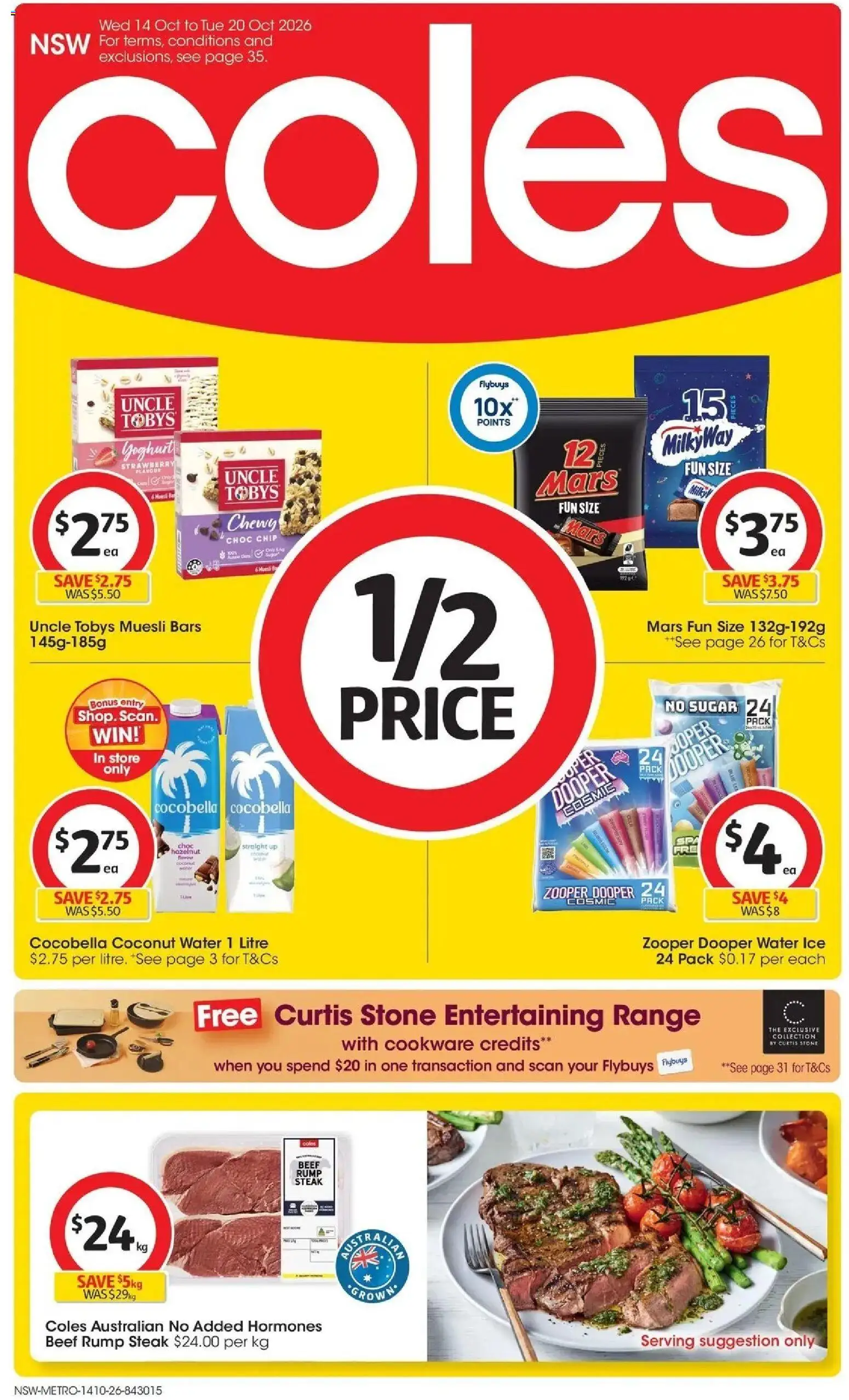 Coles catalogue - valid from 14/10/2026 | Page: 1