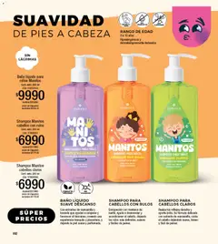 Vista previa Millanel - Catálogo válido desde el 17/08/2026 | Página: 102 | Productos: Manteca de karité, Shampoo para niños, Baño, Shampoo