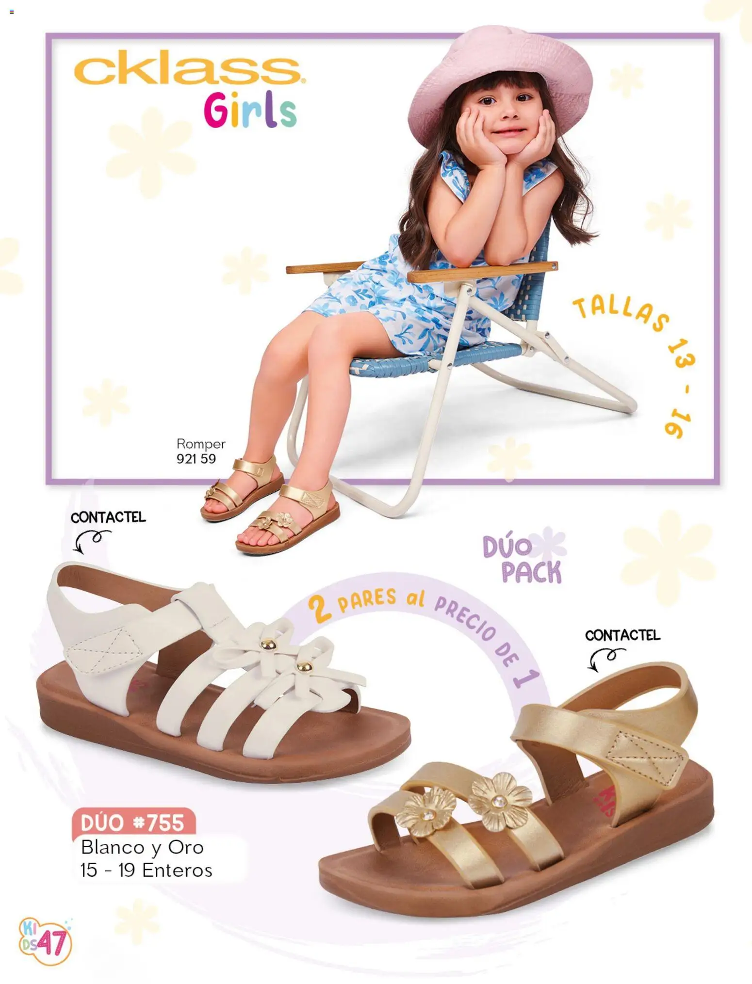 Nuevas ofertas de Cklass válidas en toda la República Mexicana desde el 08/07/2026. ¡Encuentra las mejores ofertas en Cklass catálogo Kids niña! | Página: 52