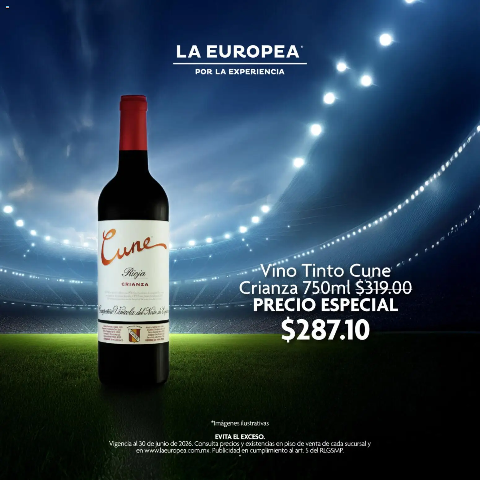 Nuevas ofertas de La Europea válidas en toda la República Mexicana desde el 05.06.2026. ¡Encuentra las mejores ofertas en La Europea catálogo Cuando el partido termina el brindis continúa! | Página: 2