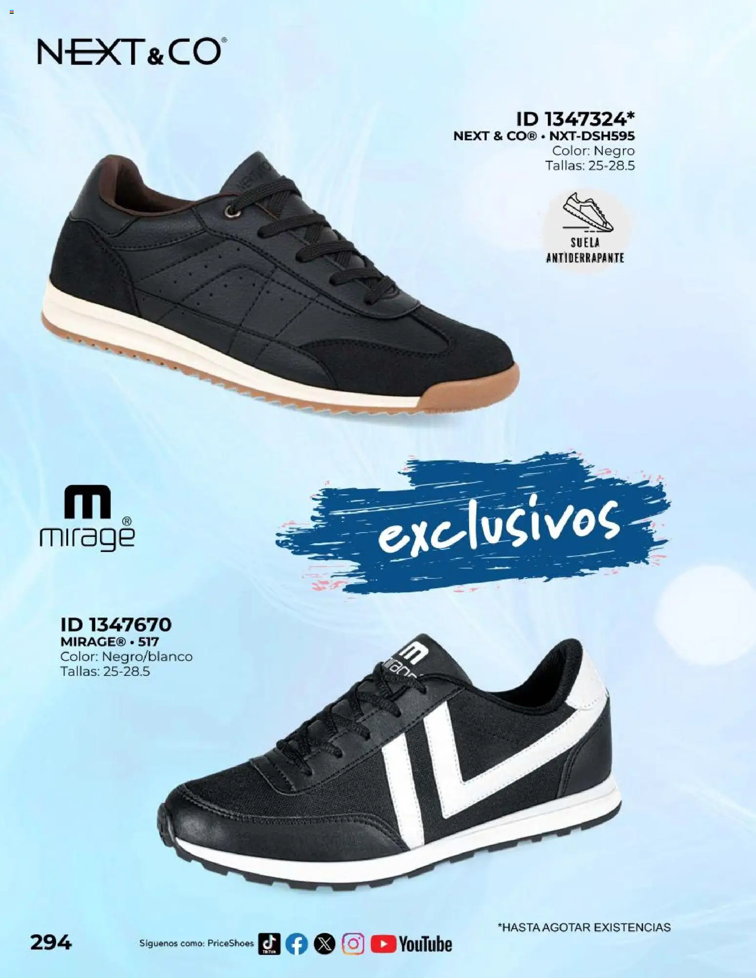 Nuevas ofertas de Price Shoes válidas en toda la República Mexicana desde el 01/10/2026. ¡Encuentra las mejores ofertas en Price Shoes catálogo Exclusivos! | Página: 294