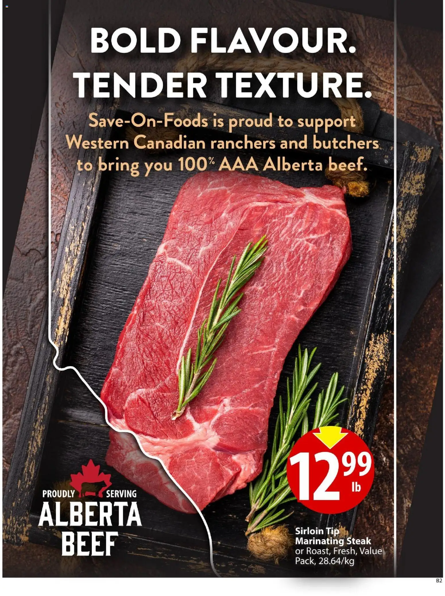 Save on foods flyer valid from Jul 16, 2026 | Page: 8 | Products: Beef